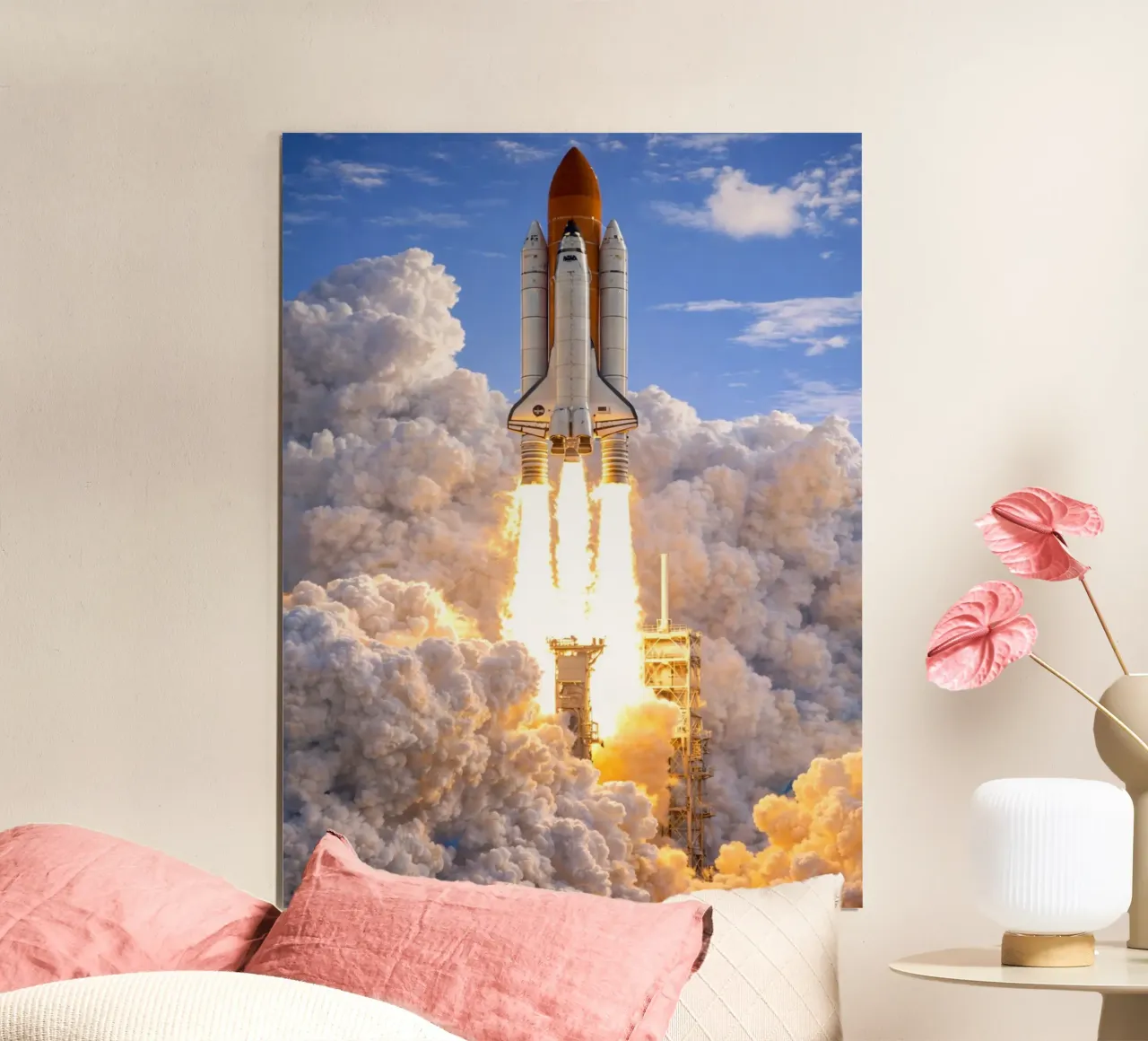 rocket poster by the gunduls