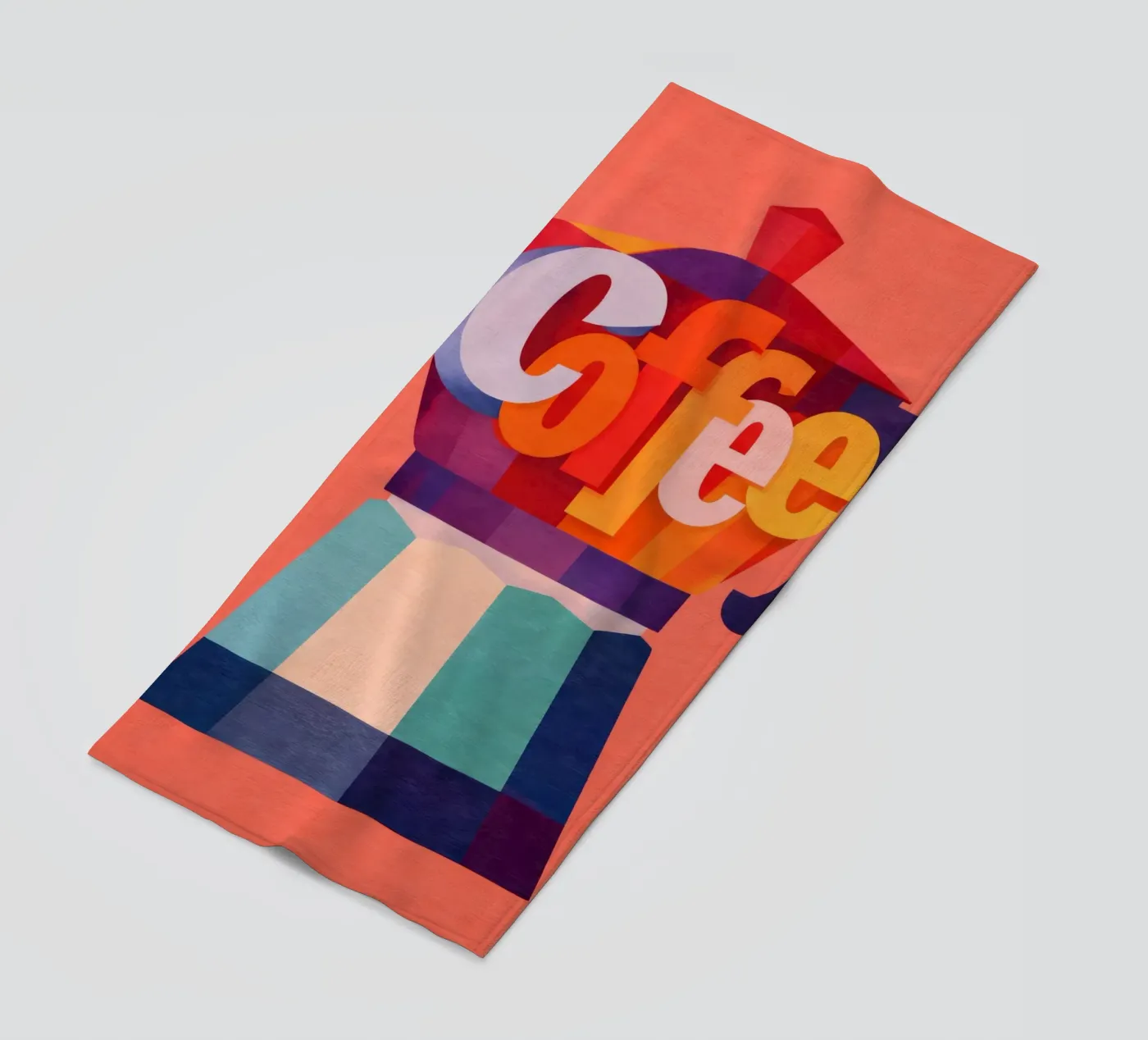 Koffie strandhanddoek van Gaite