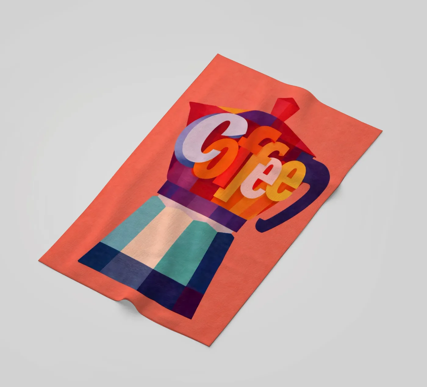 Koffie strandhanddoek van Gaite