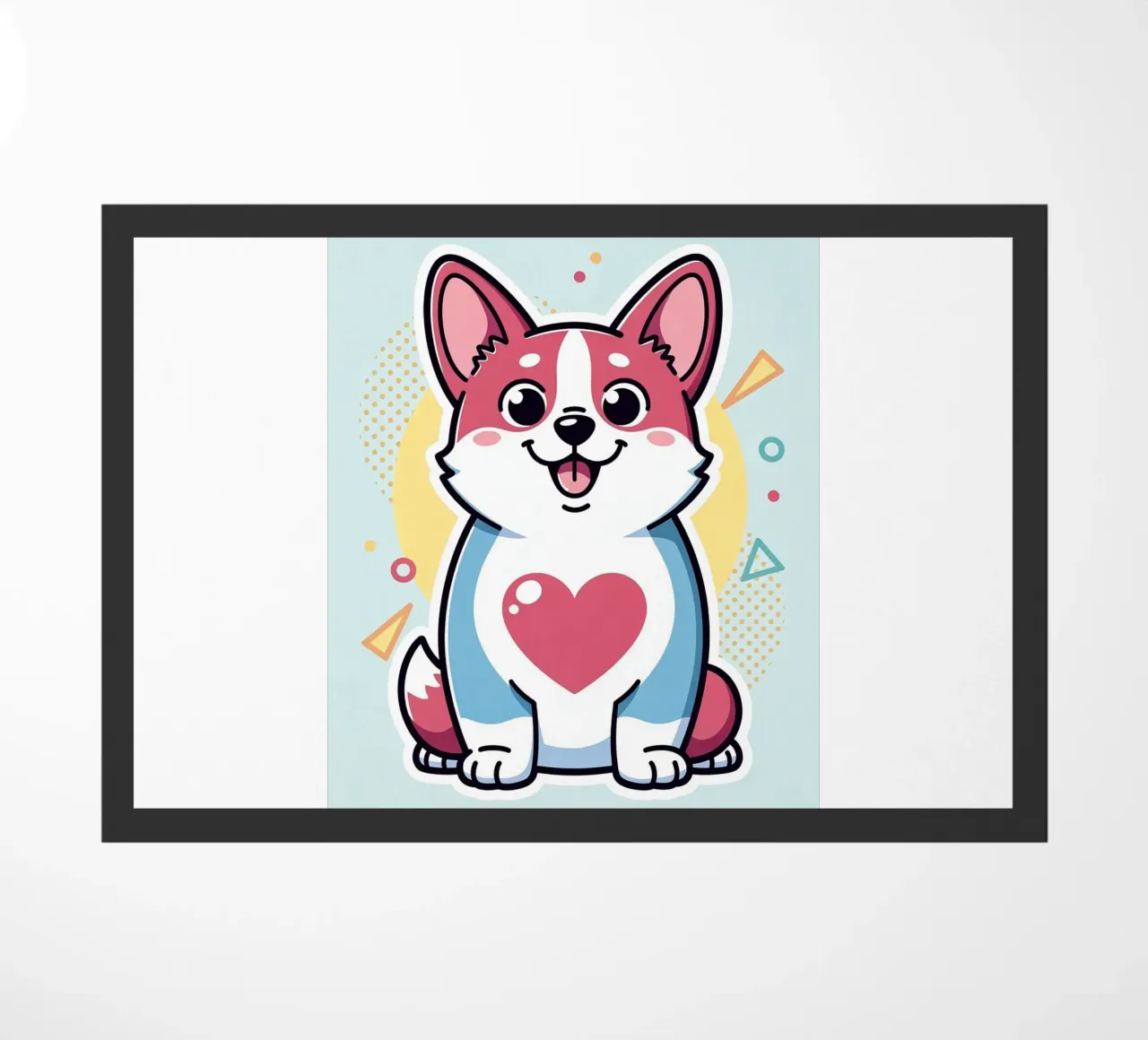 CORGI doormat by CASTILO