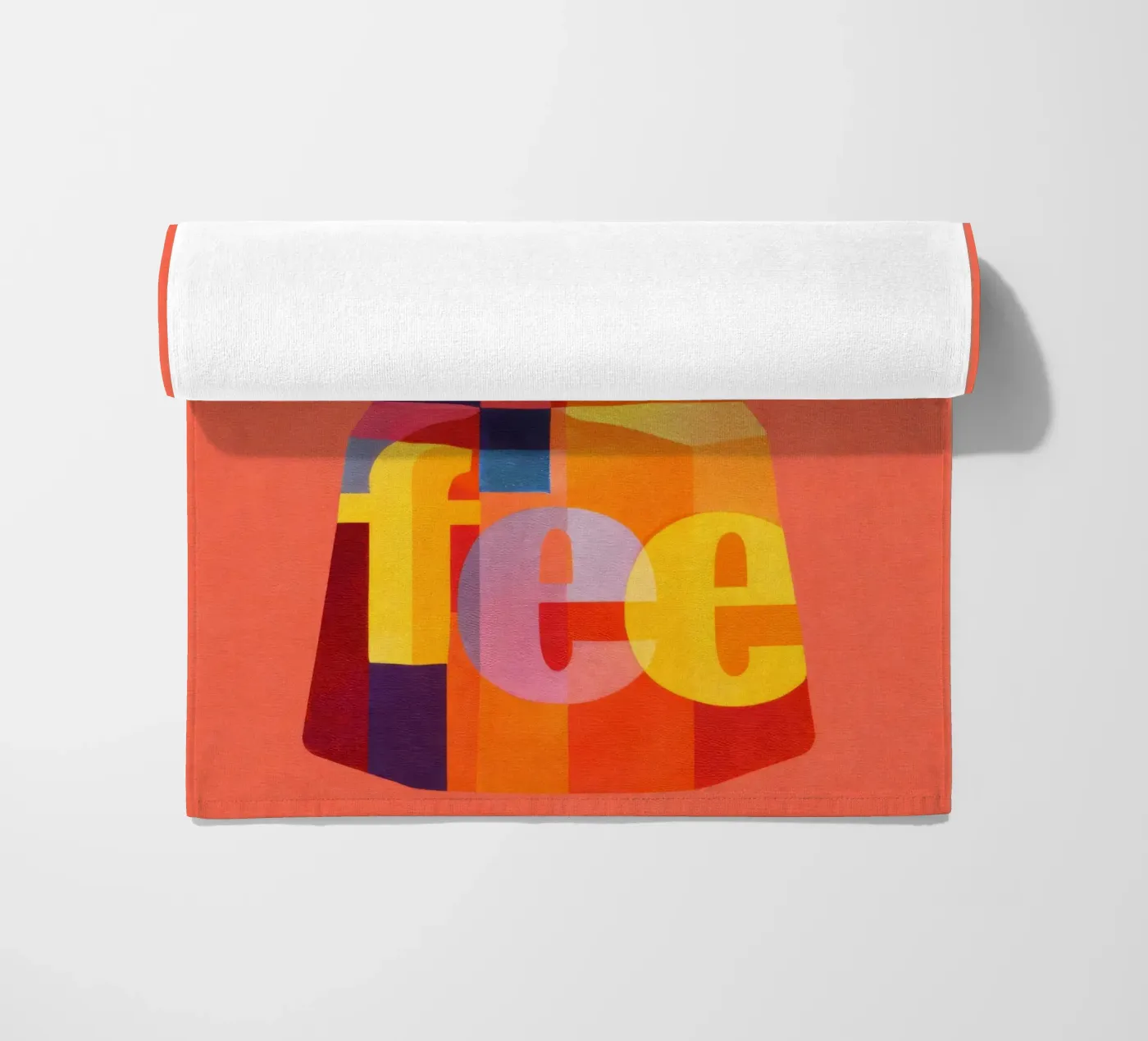 Coffee beach towel by Gaite