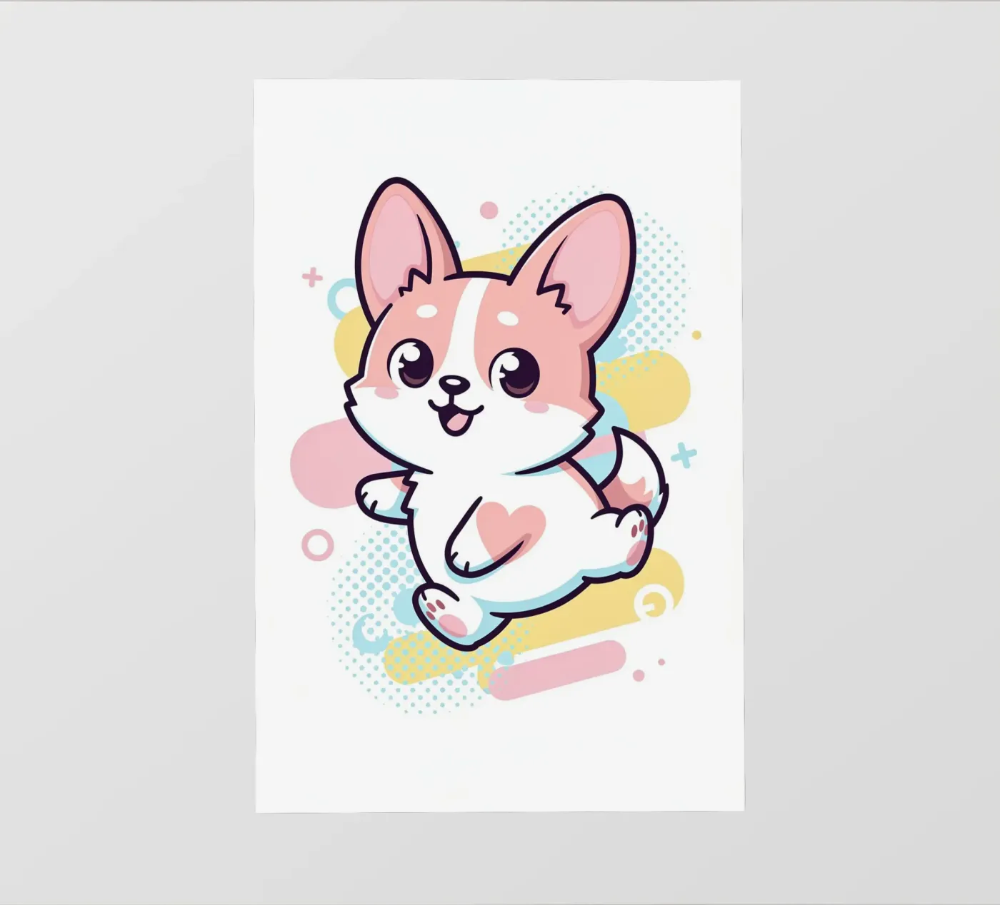 CORGI fotobehang van CASTILO