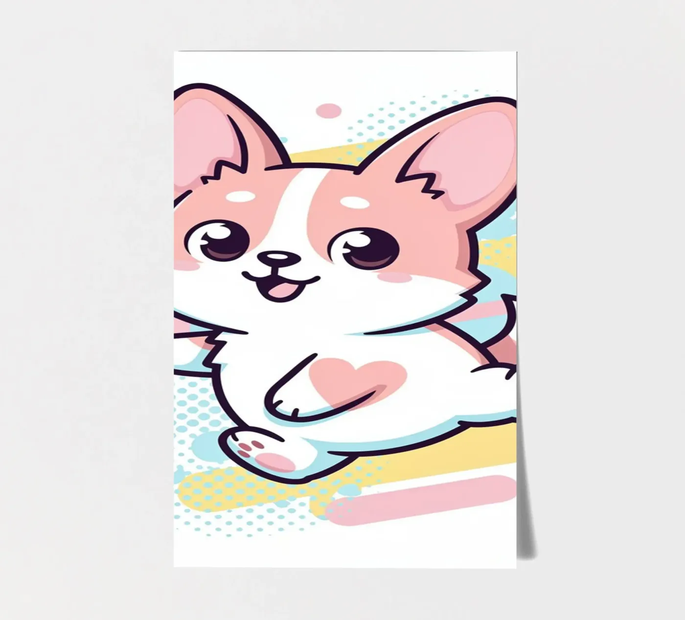 CORGI sticker sheet by CASTILO
