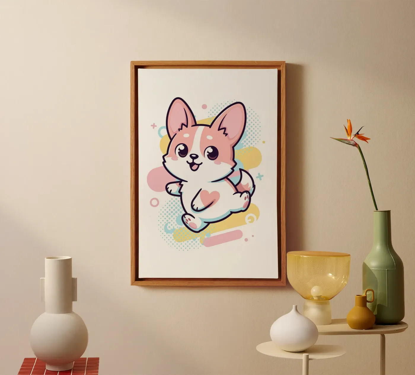 CORGI tela da CASTILO