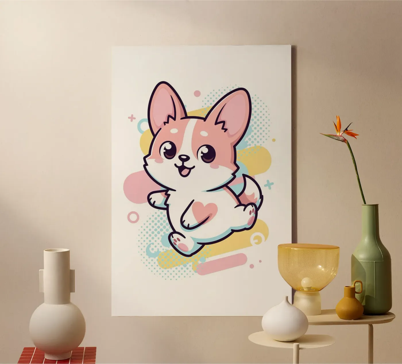 CORGI tela da CASTILO