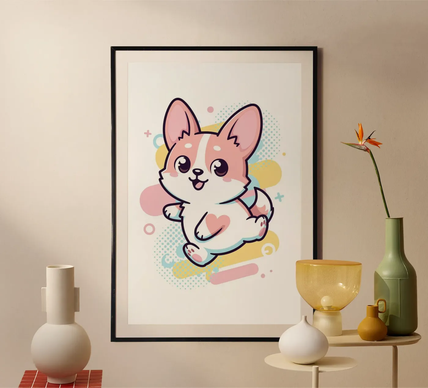 CORGI poster by CASTILO