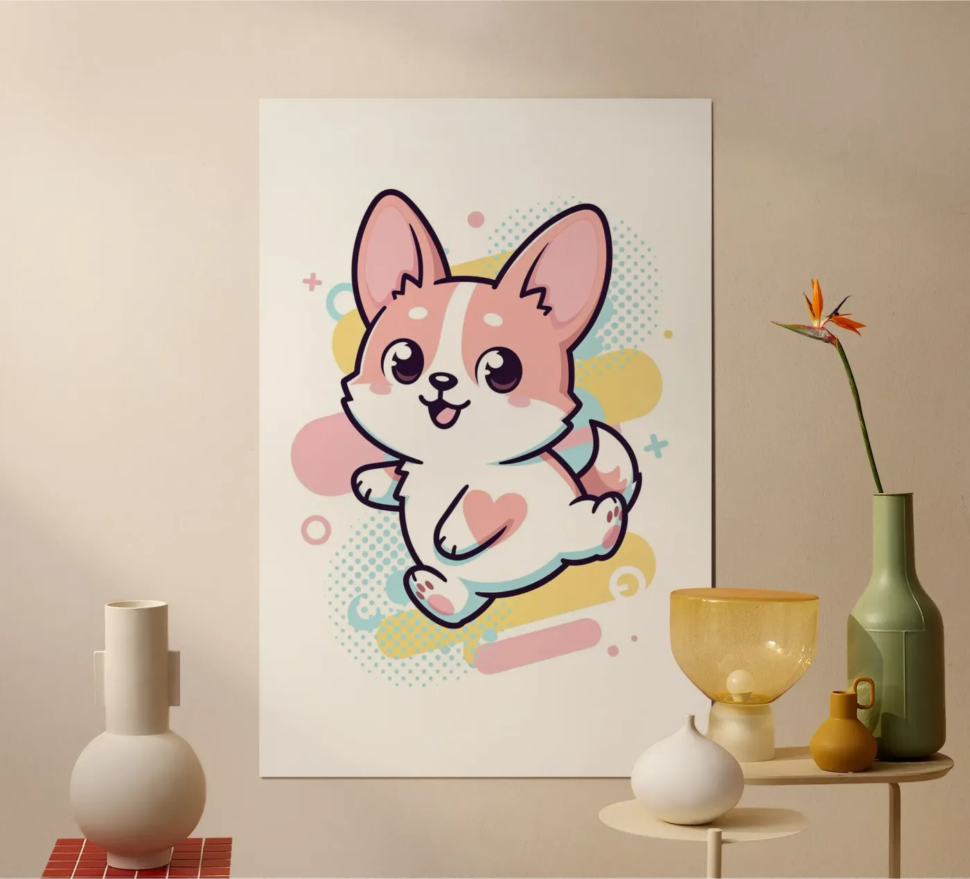CORGI poster by CASTILO