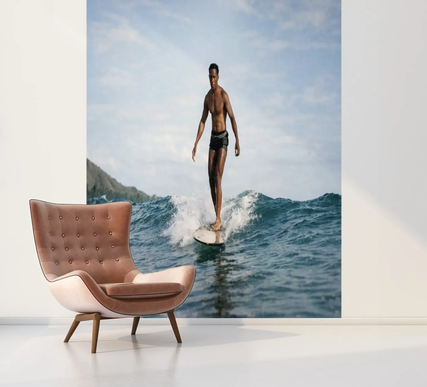 surfer fotobehang van the gunduls
