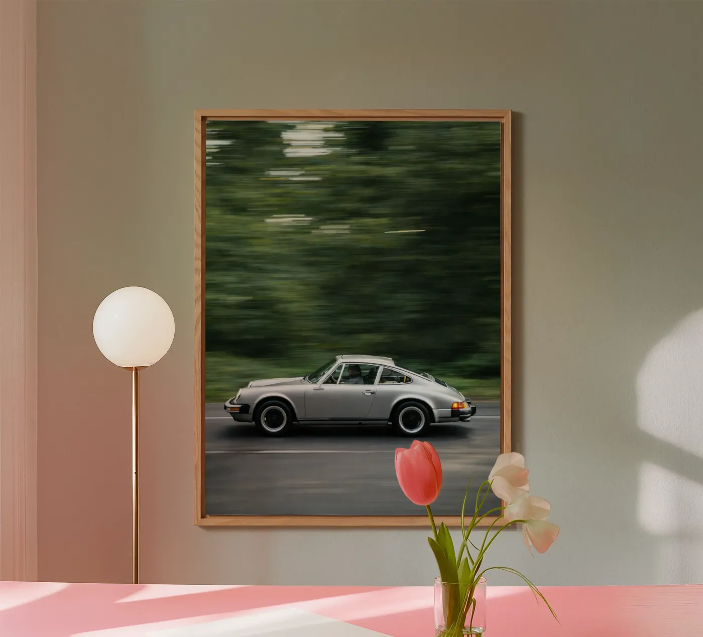 vintage old car Forex-Platte von the gunduls