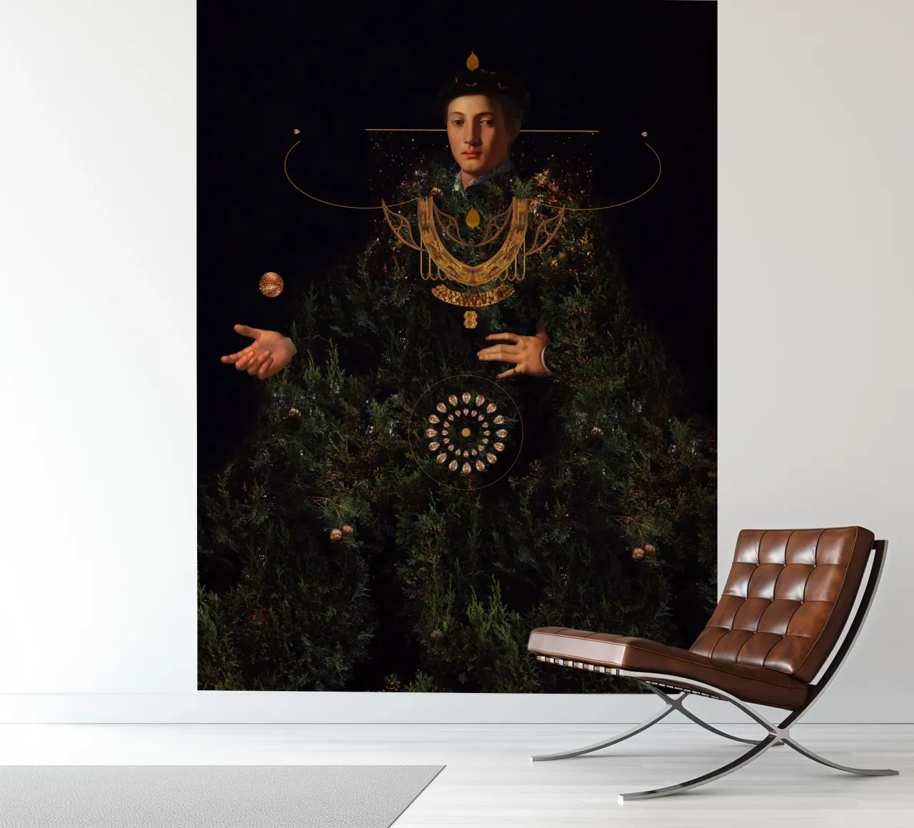 Wisdom fotobehang van Frank Moth