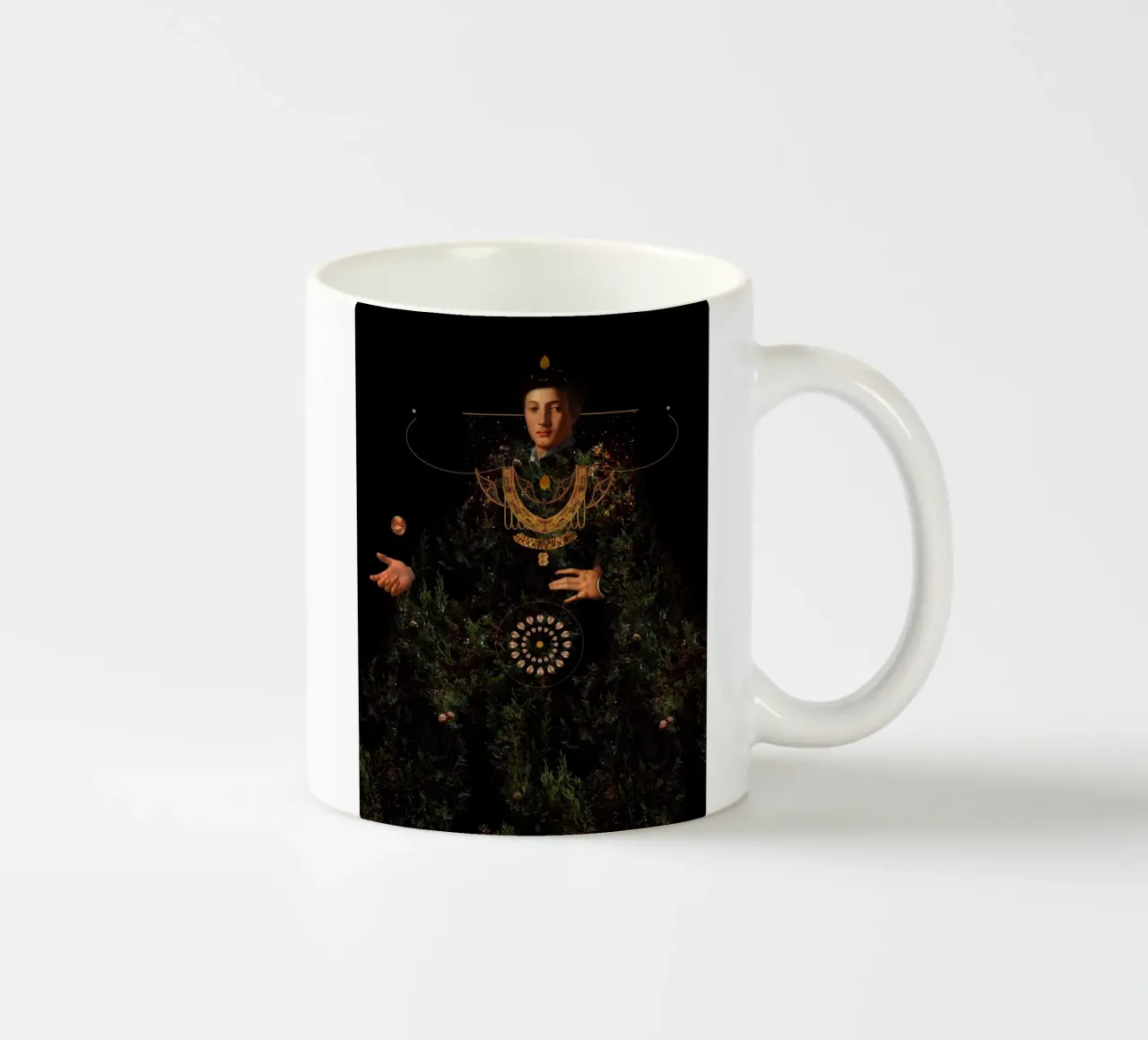 Wisdom ceramic mug by Frank Moth