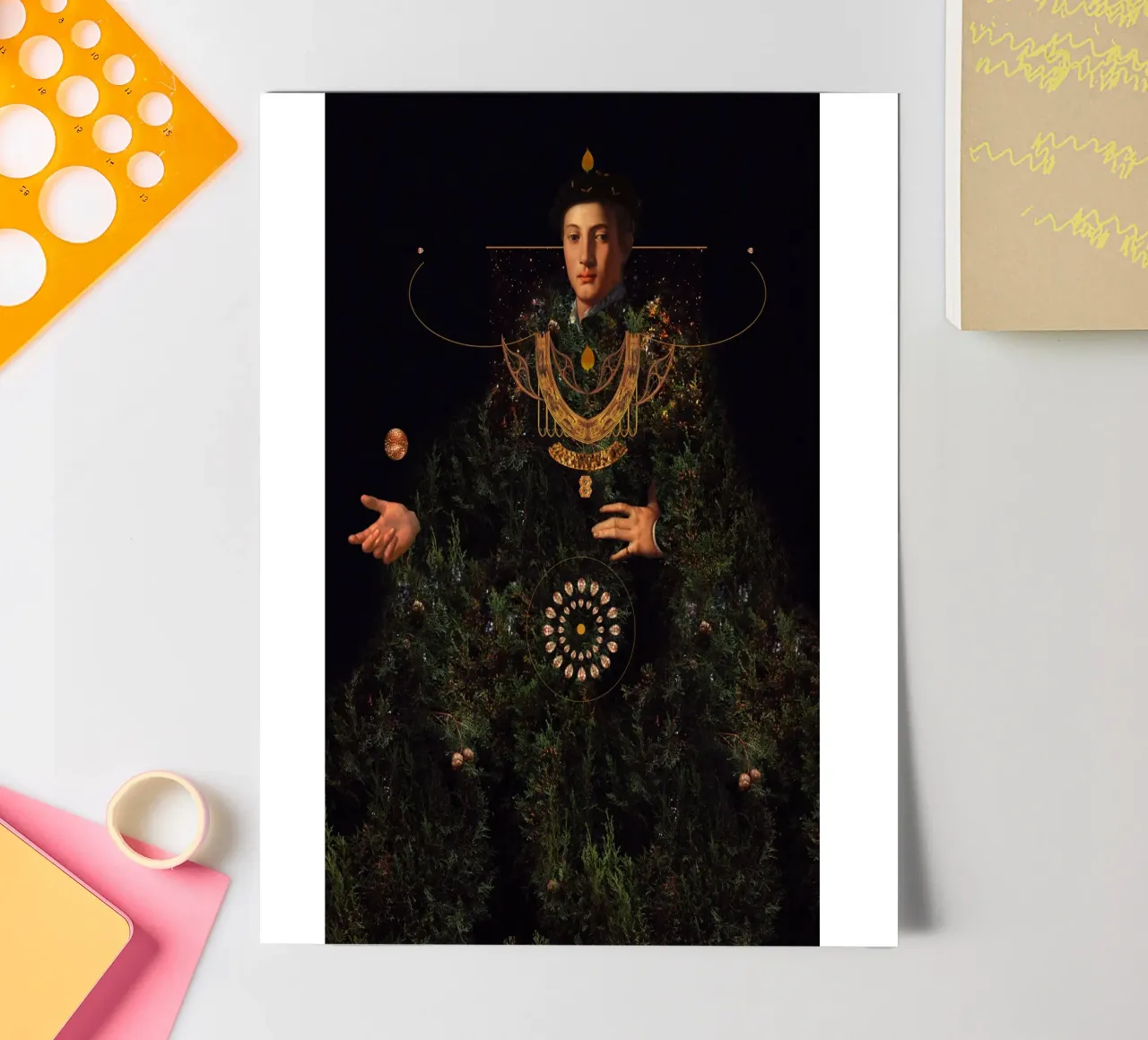 Wisdom sticker sheet by Frank Moth