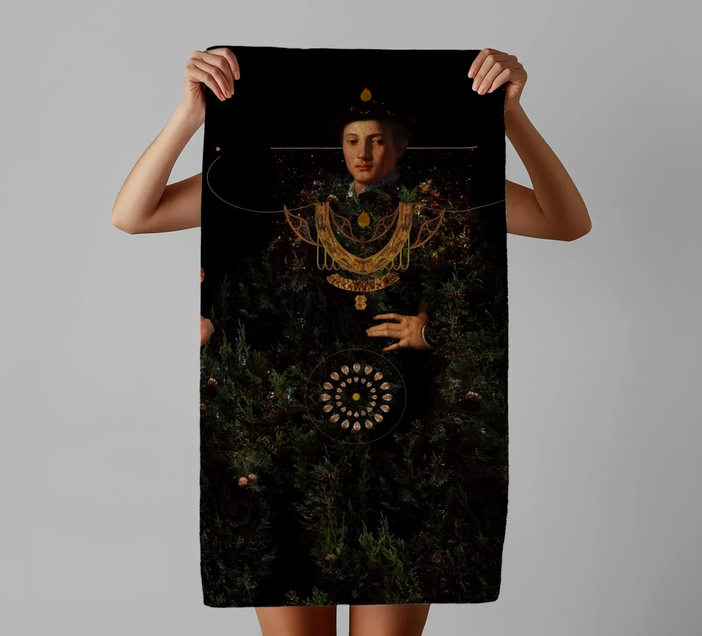 Wisdom badhanddoek van Frank Moth