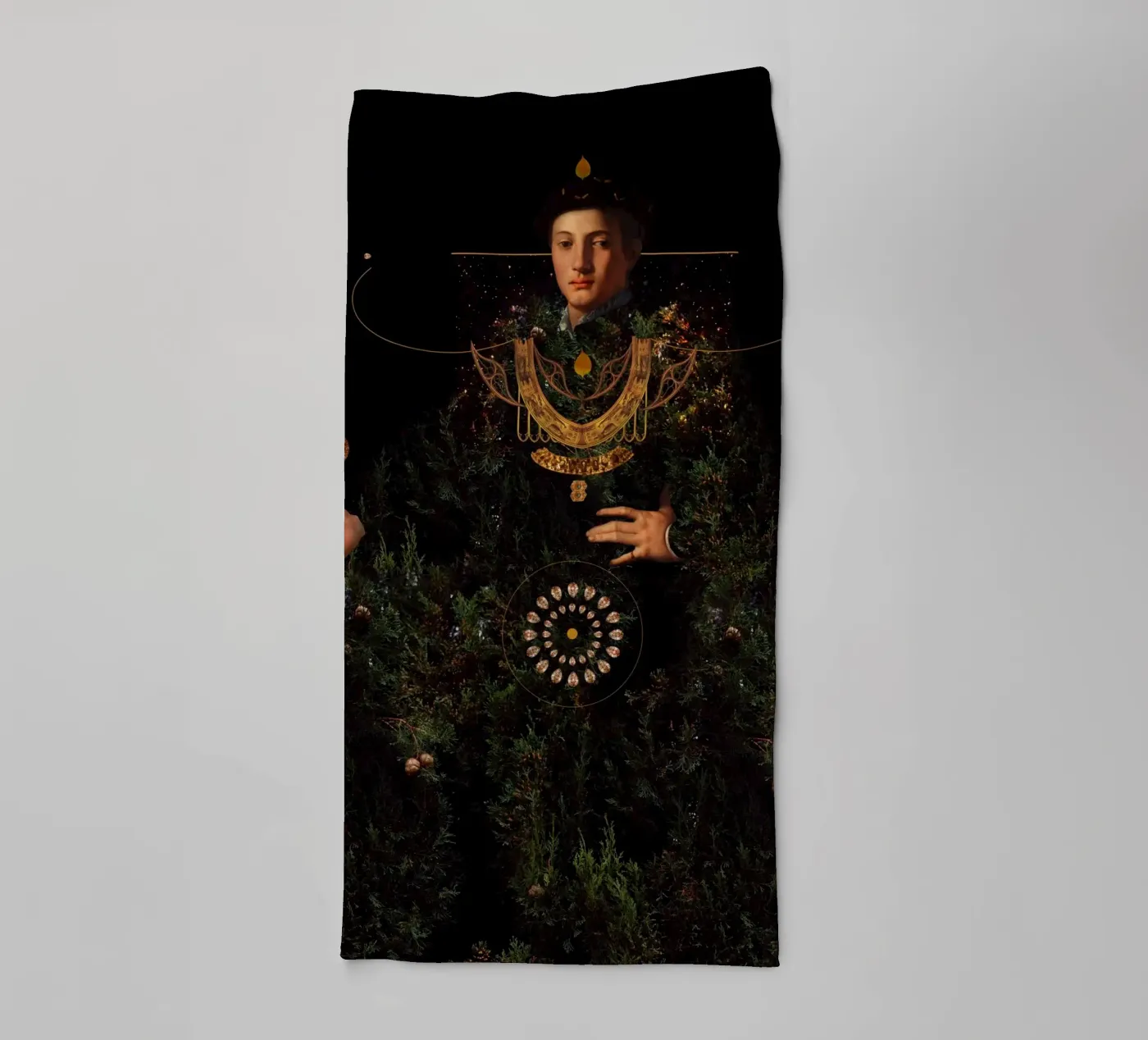 Wisdom badhanddoek van Frank Moth