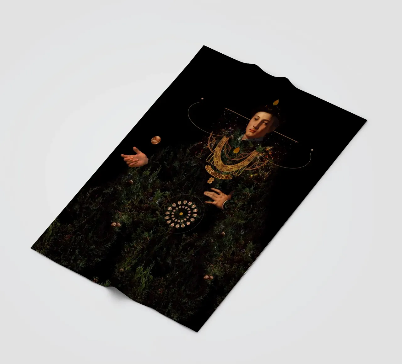 Wisdom fleecedeken van Frank Moth