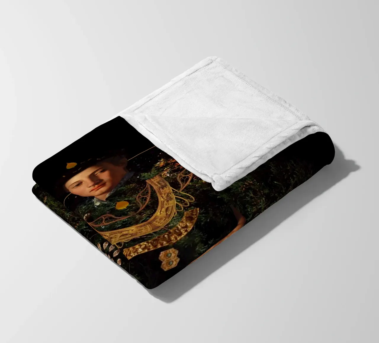 Wisdom fleecedeken van Frank Moth