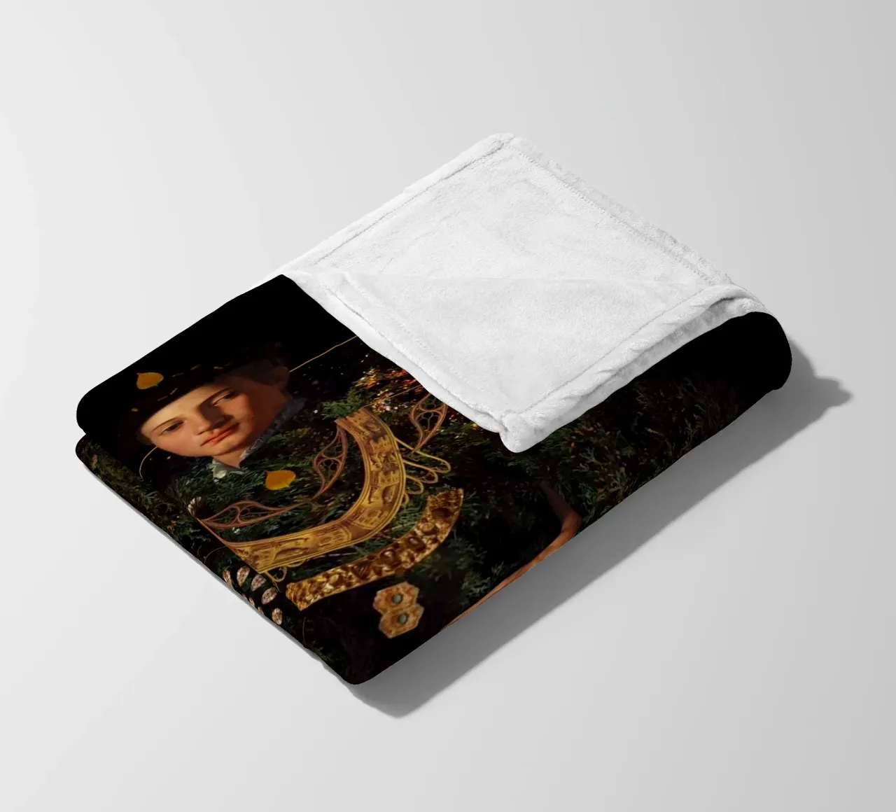 Wisdom fleecedeken van Frank Moth