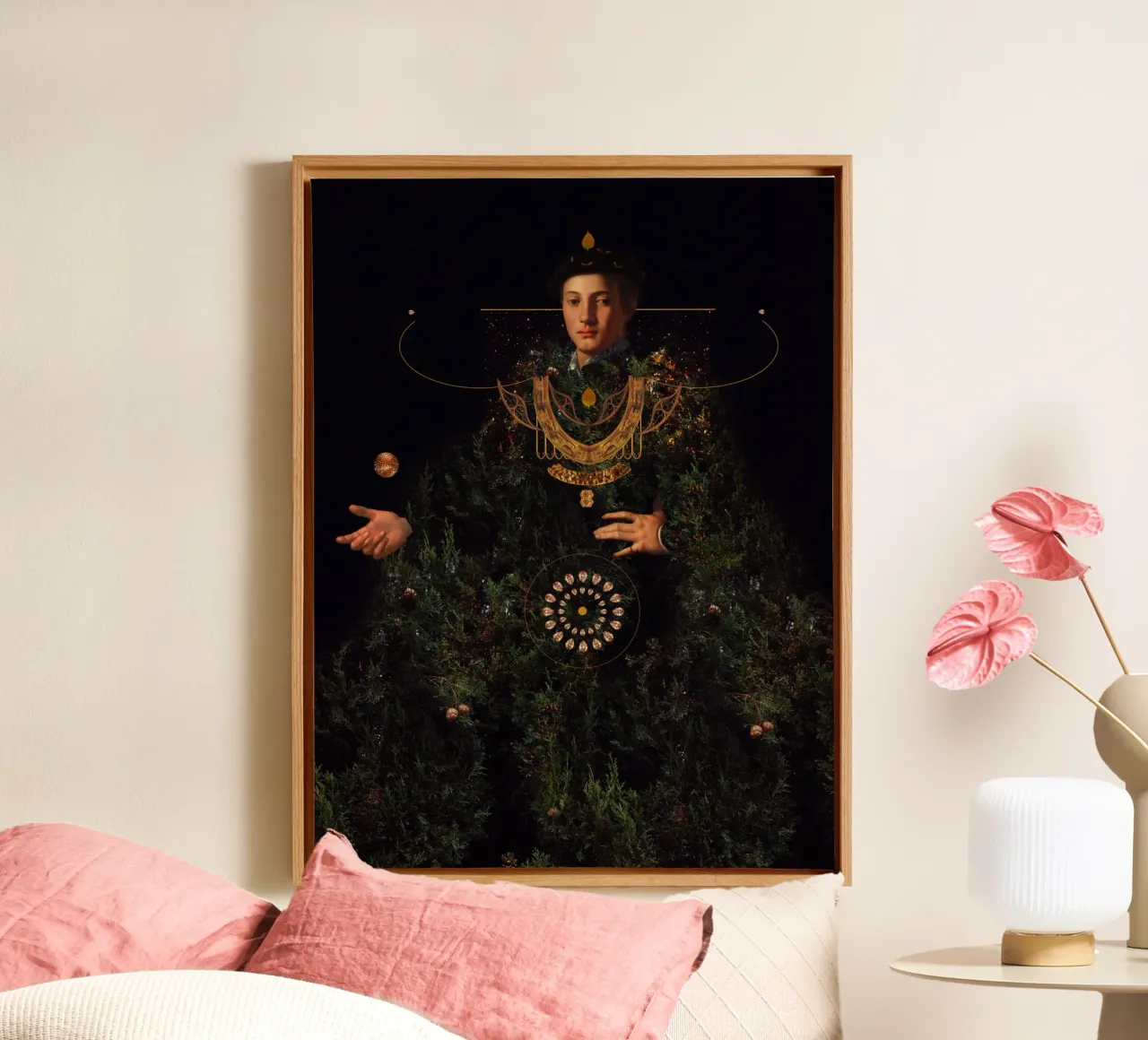 Wisdom tela da Frank Moth