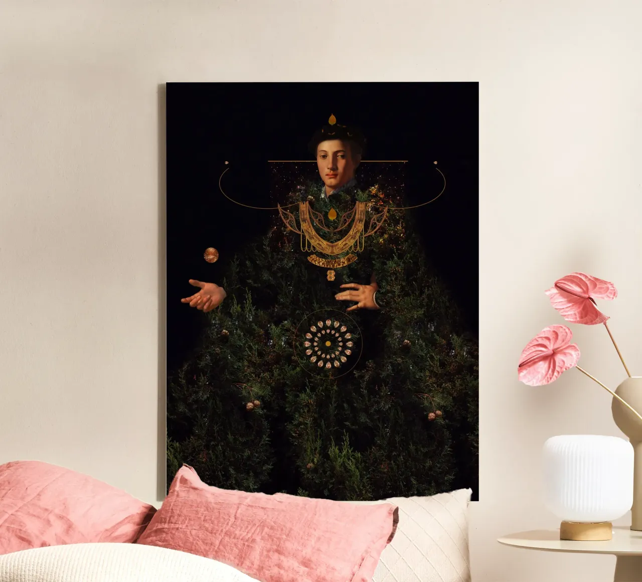 Wisdom tela da Frank Moth