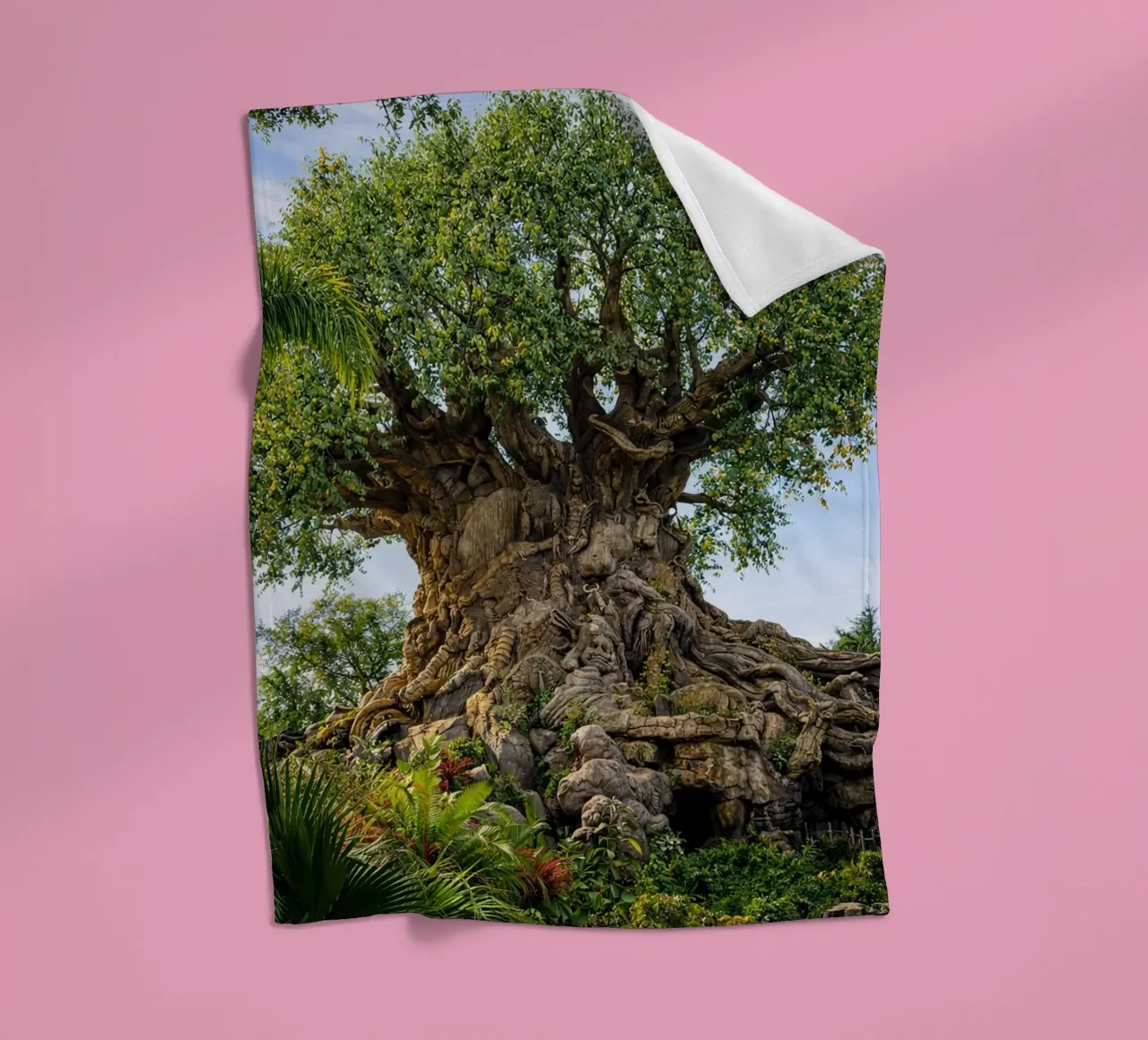 alter Baum Fleecedecke von the gunduls