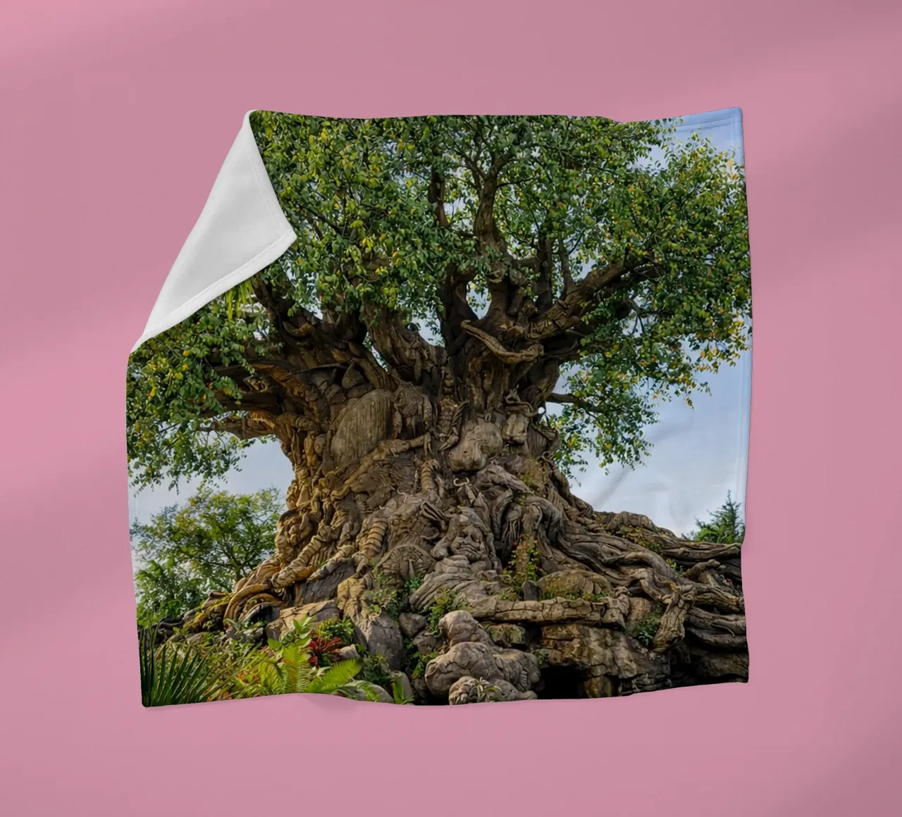 alter Baum Fleecedecke von the gunduls