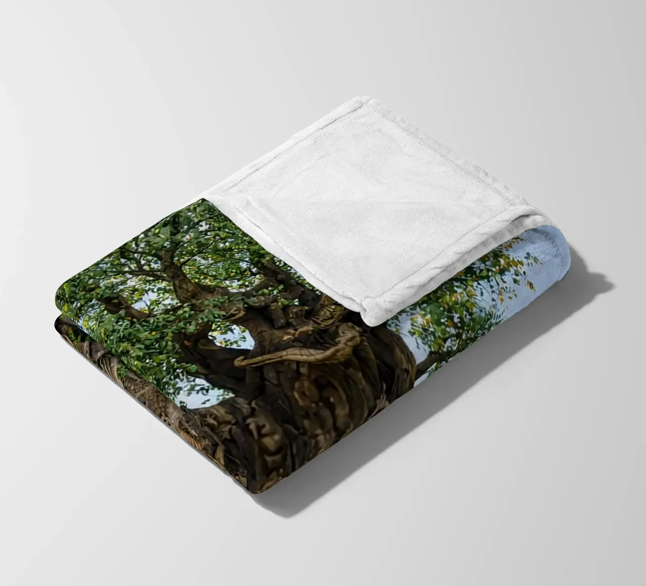 alter Baum Fleecedecke von the gunduls
