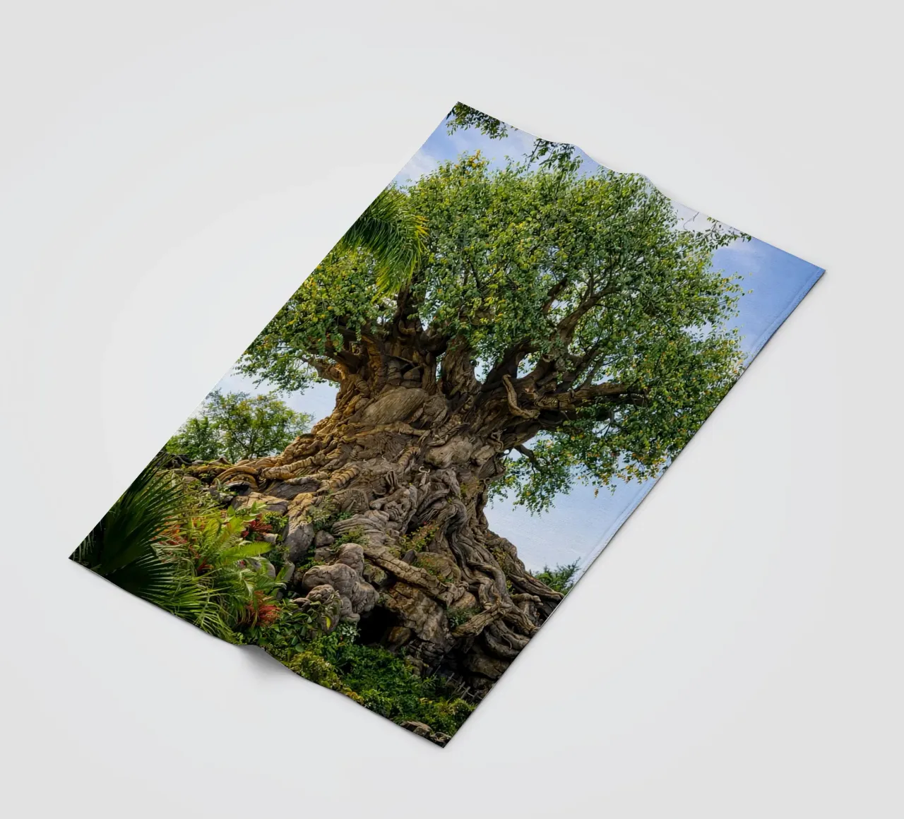 alter Baum Fleecedecke von the gunduls