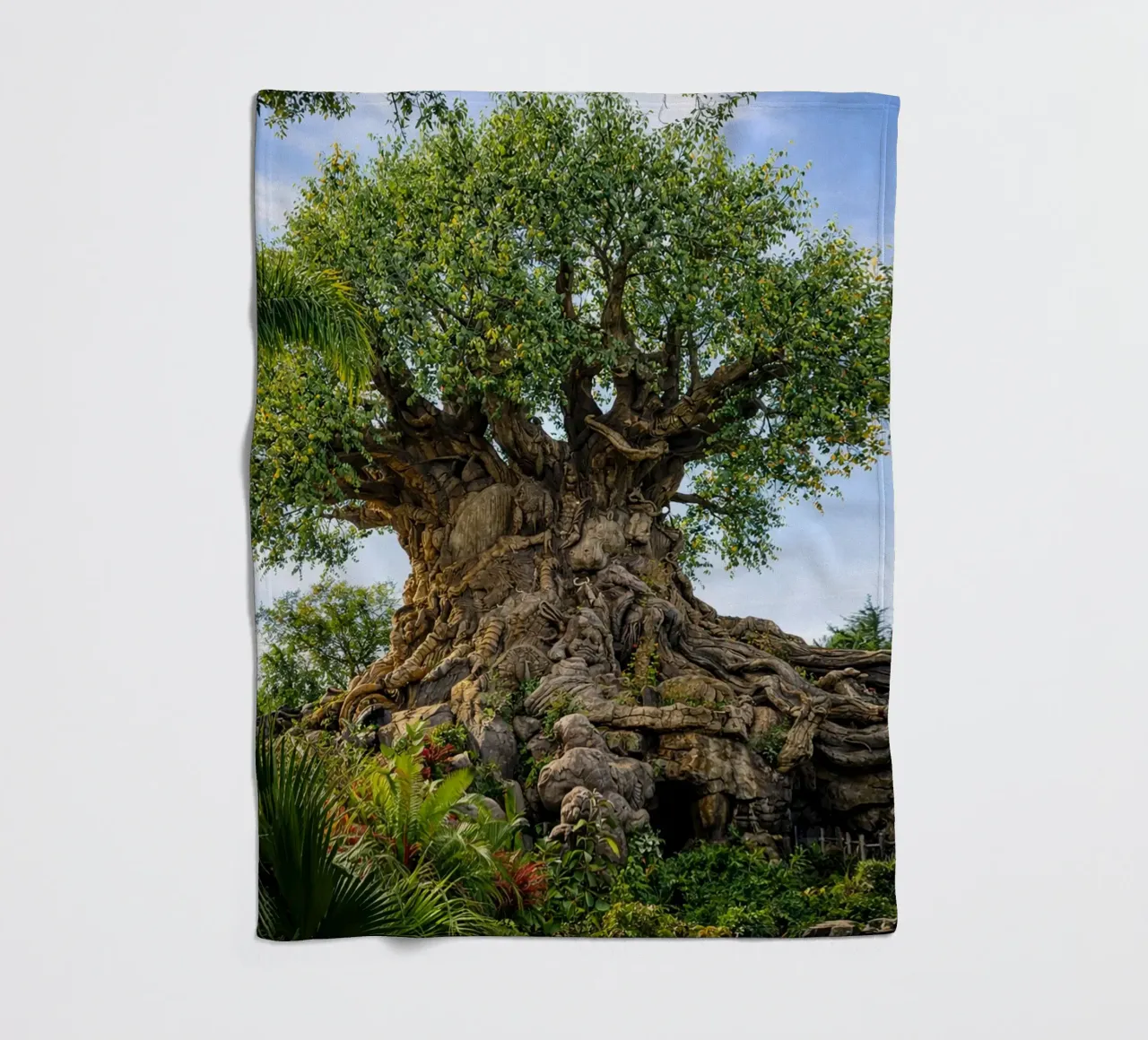 alter Baum Fleecedecke von the gunduls