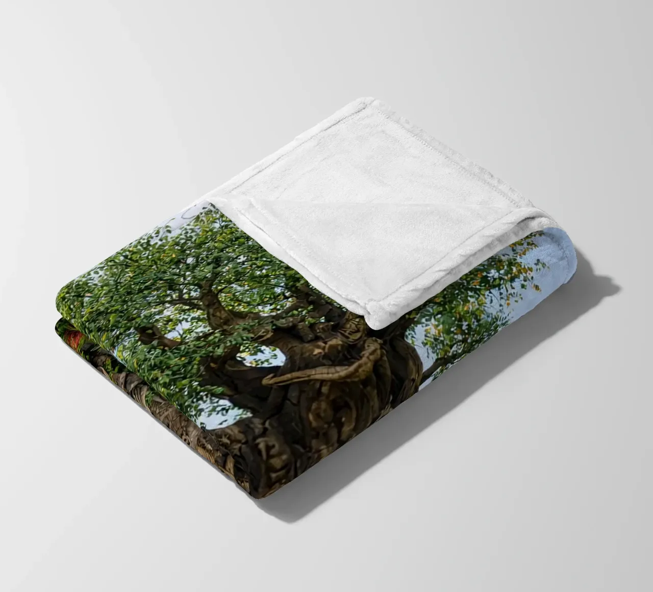 alter Baum Fleecedecke von the gunduls