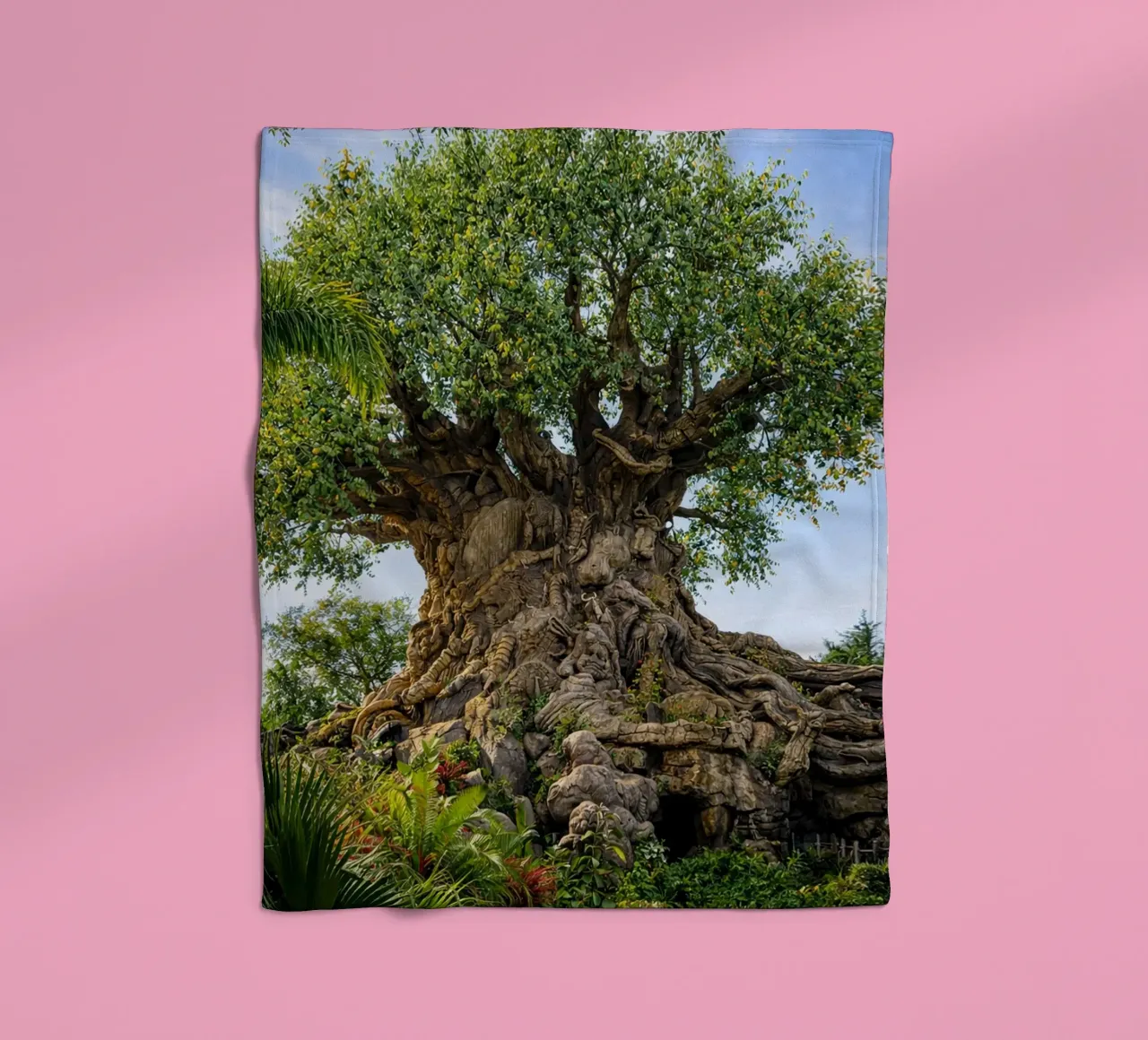 alter Baum Fleecedecke von the gunduls