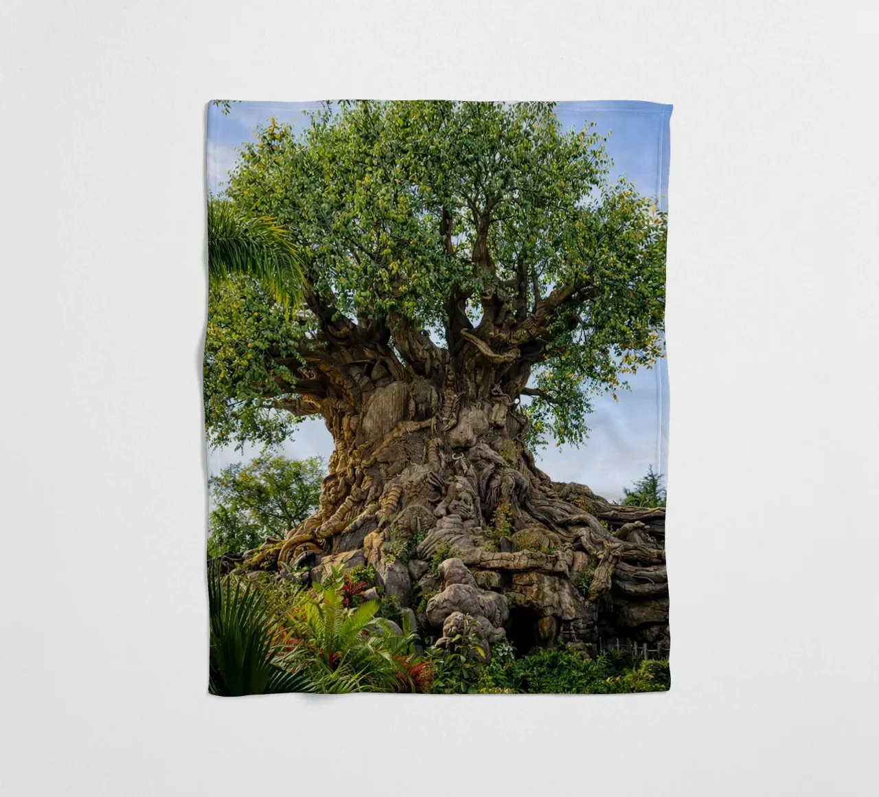 alter Baum Fleecedecke von the gunduls