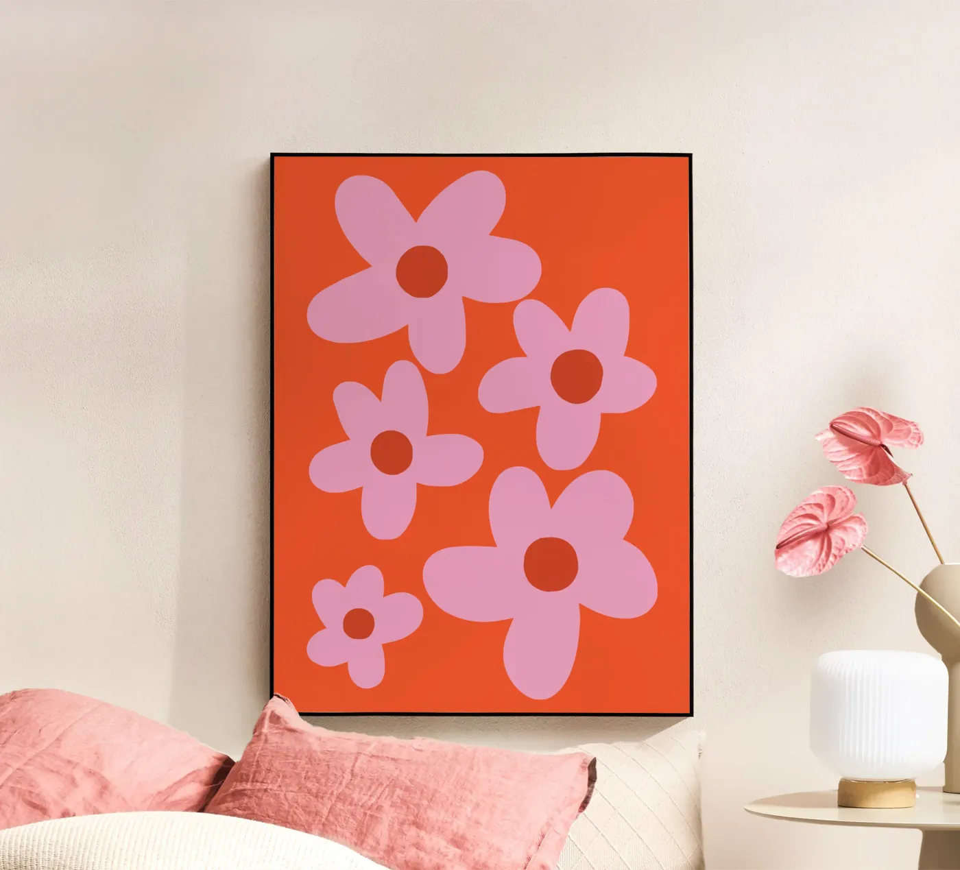 flower power Acryl-Glas von CSK DESIGN