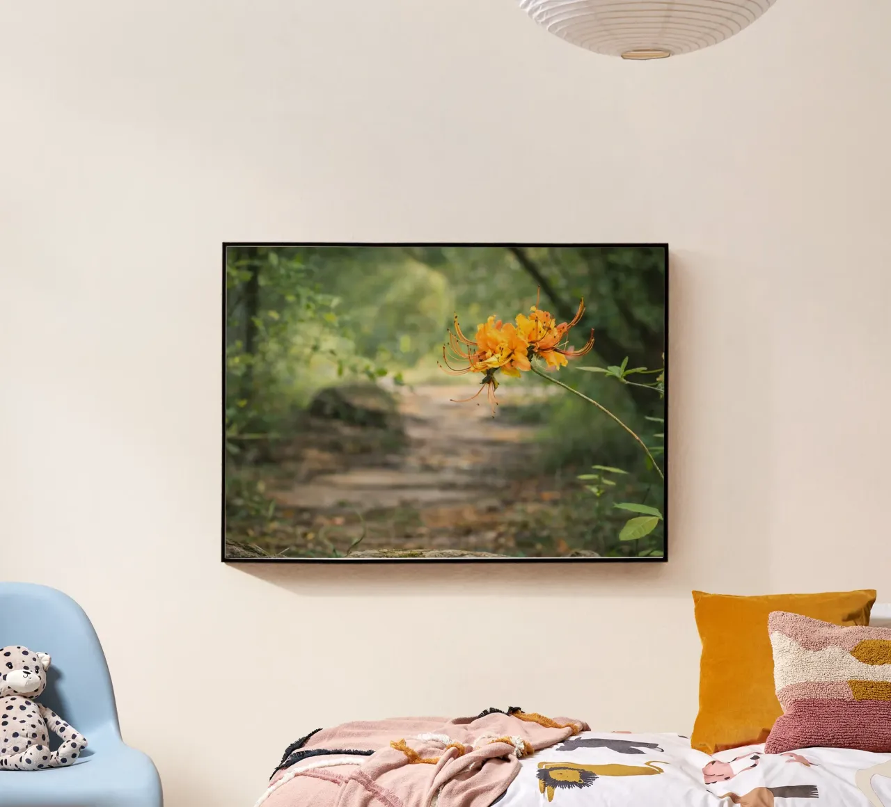 fiore giallo plexiglass da the gunduls