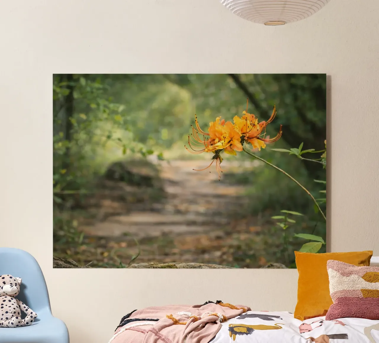 fiore giallo plexiglass da the gunduls