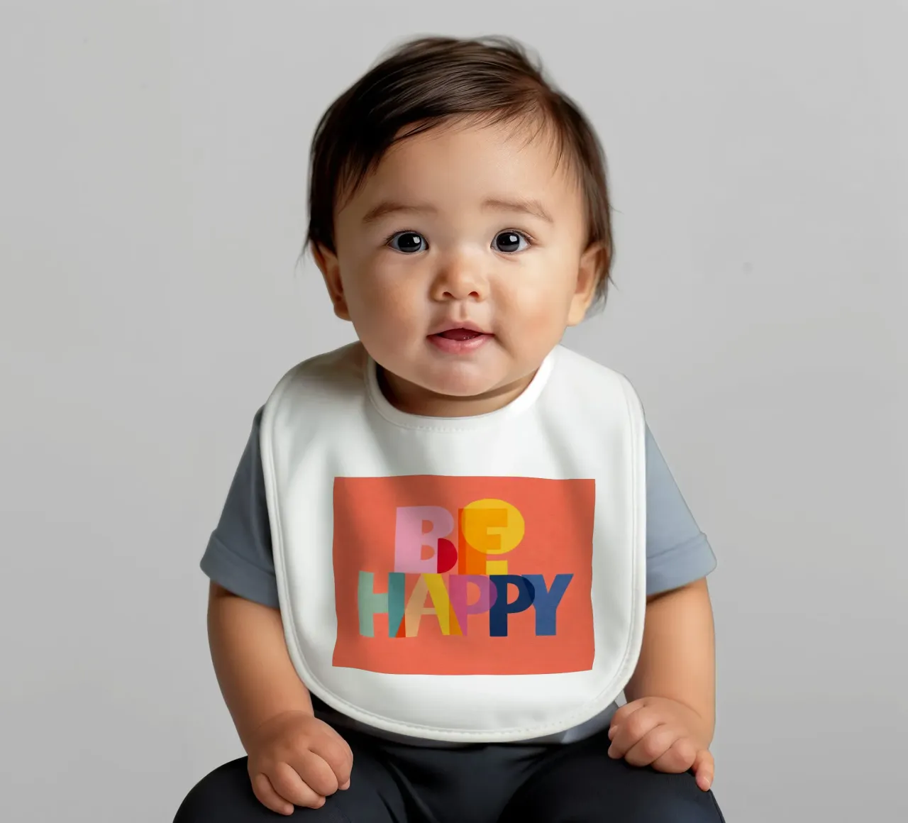 Be Happy Babylätzchen von Gaite