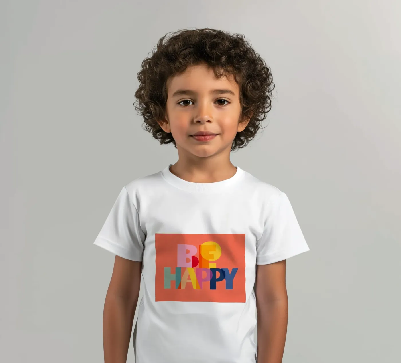 Sei glücklich Kinder T-Shirt von Gaite