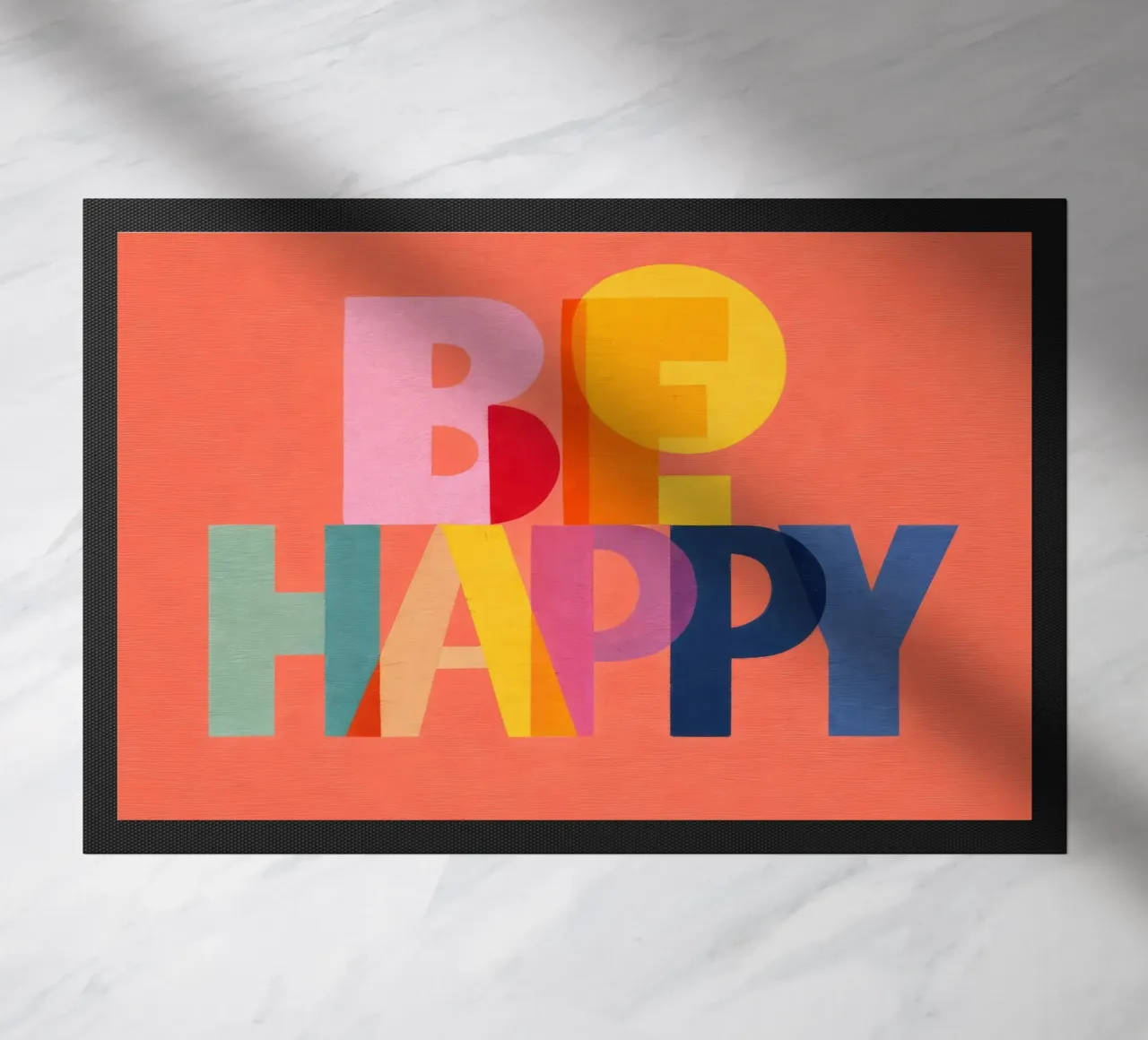 Be Happy doormat by Gaite