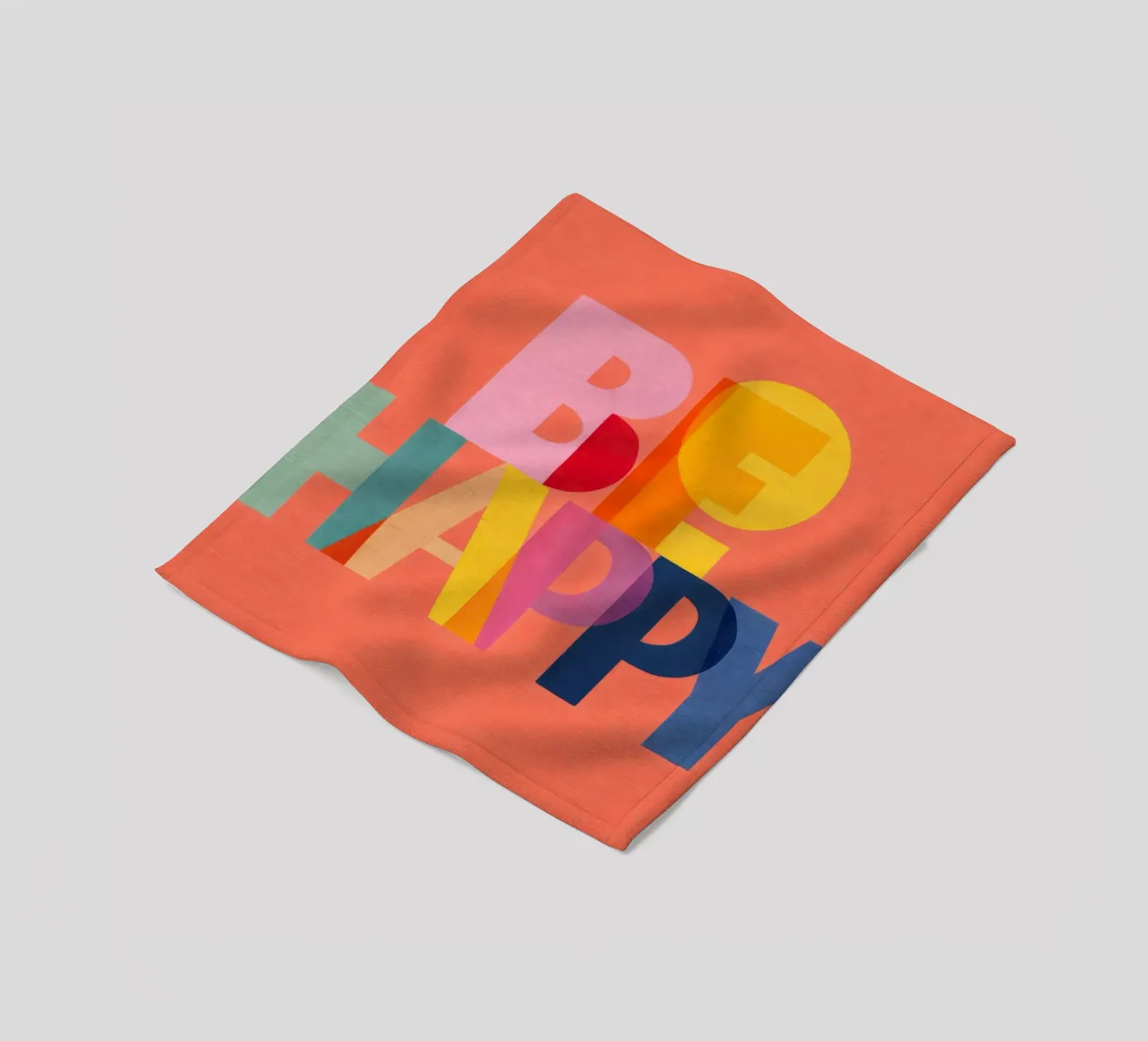 Be Happy Fleecedecke von Gaite