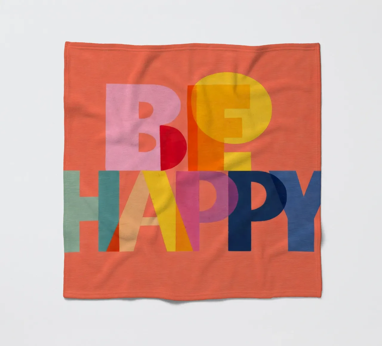 Be Happy Fleecedecke von Gaite