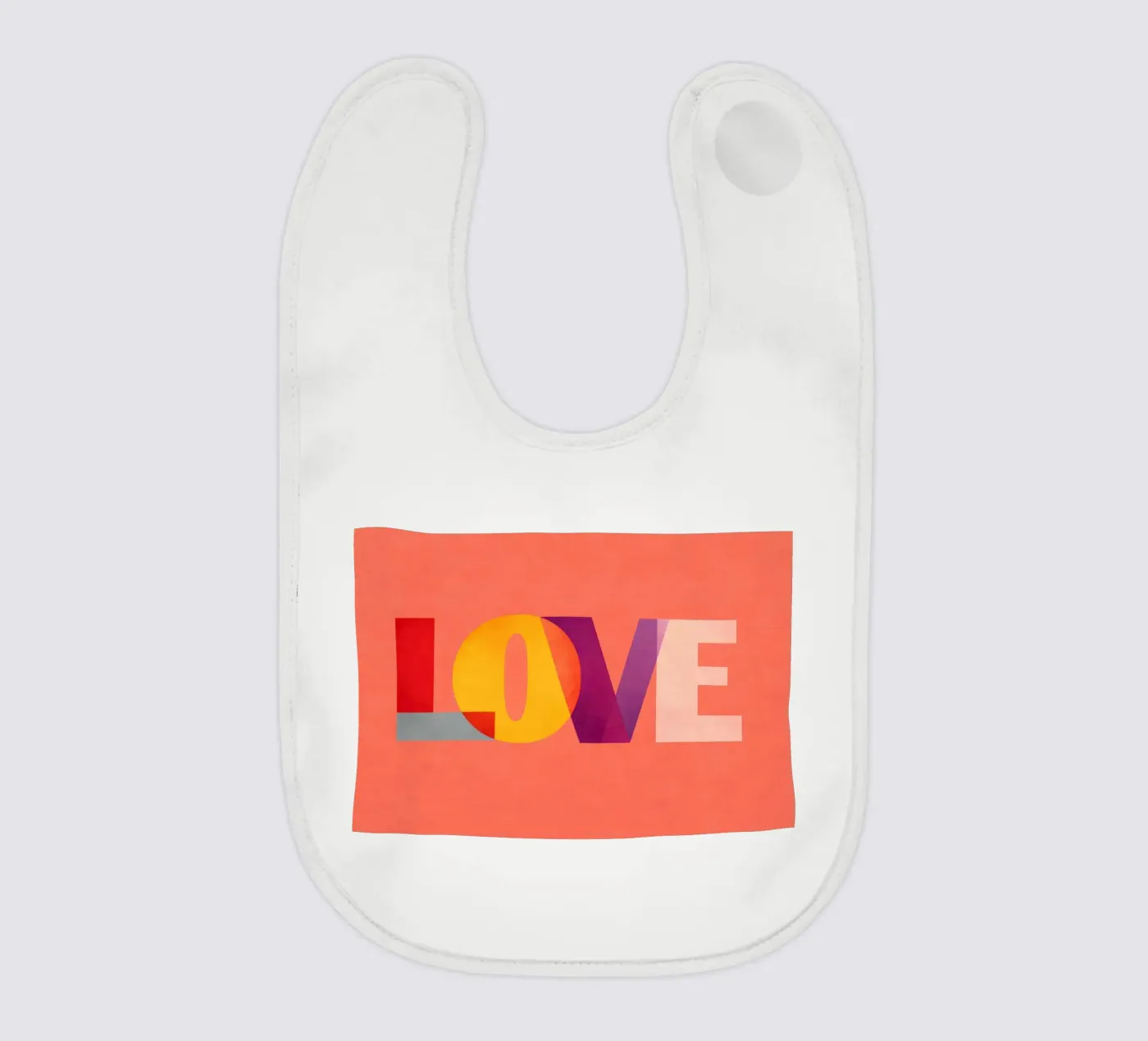 LOVE baby bib by Gaite