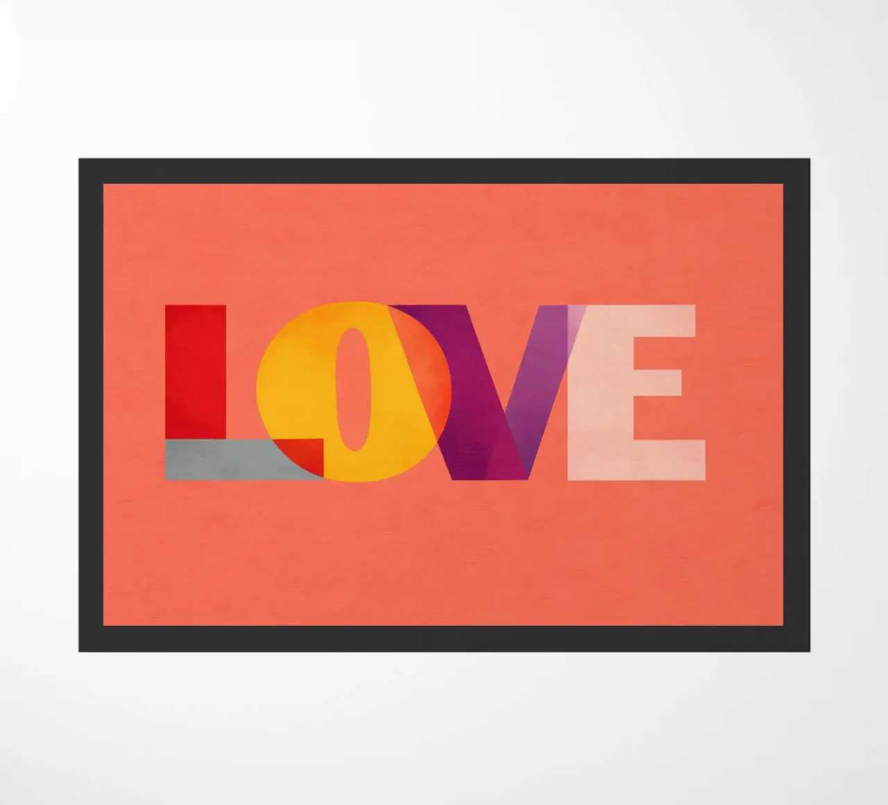 LOVE doormat by Gaite