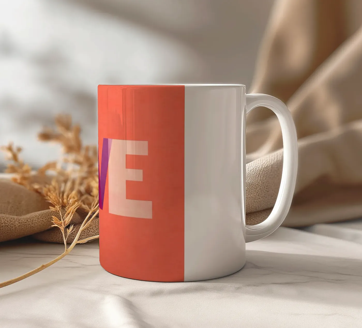 LOVE ceramic mug by Gaite