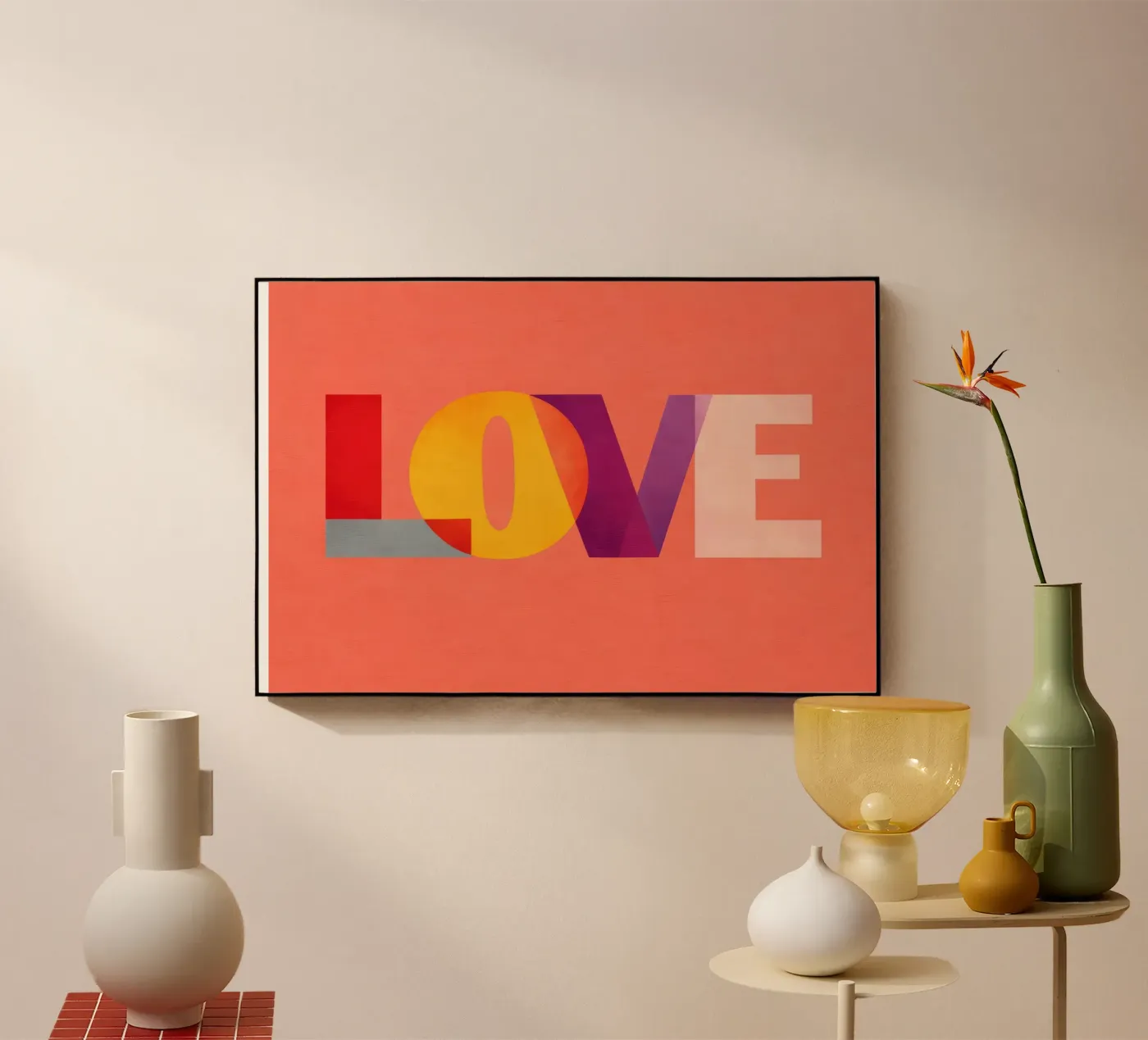 LOVE Acryl-Glas von Gaite
