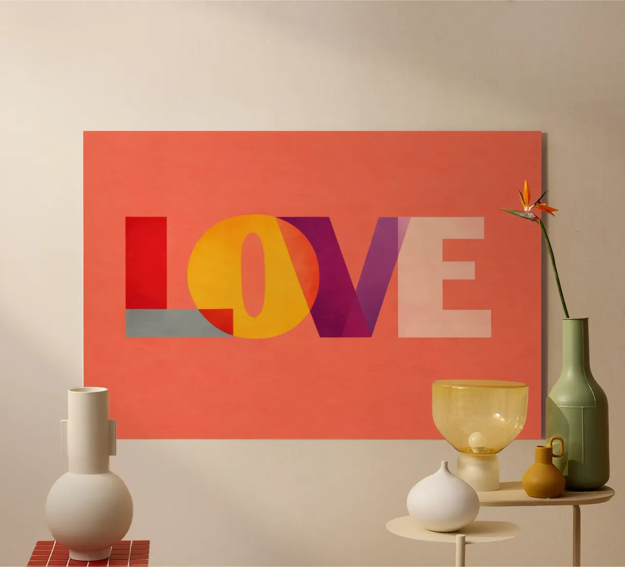 LOVE plexiglass da Gaite