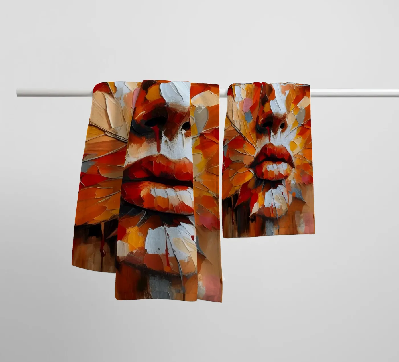 ROOTS badhanddoek van ARTOMATIC