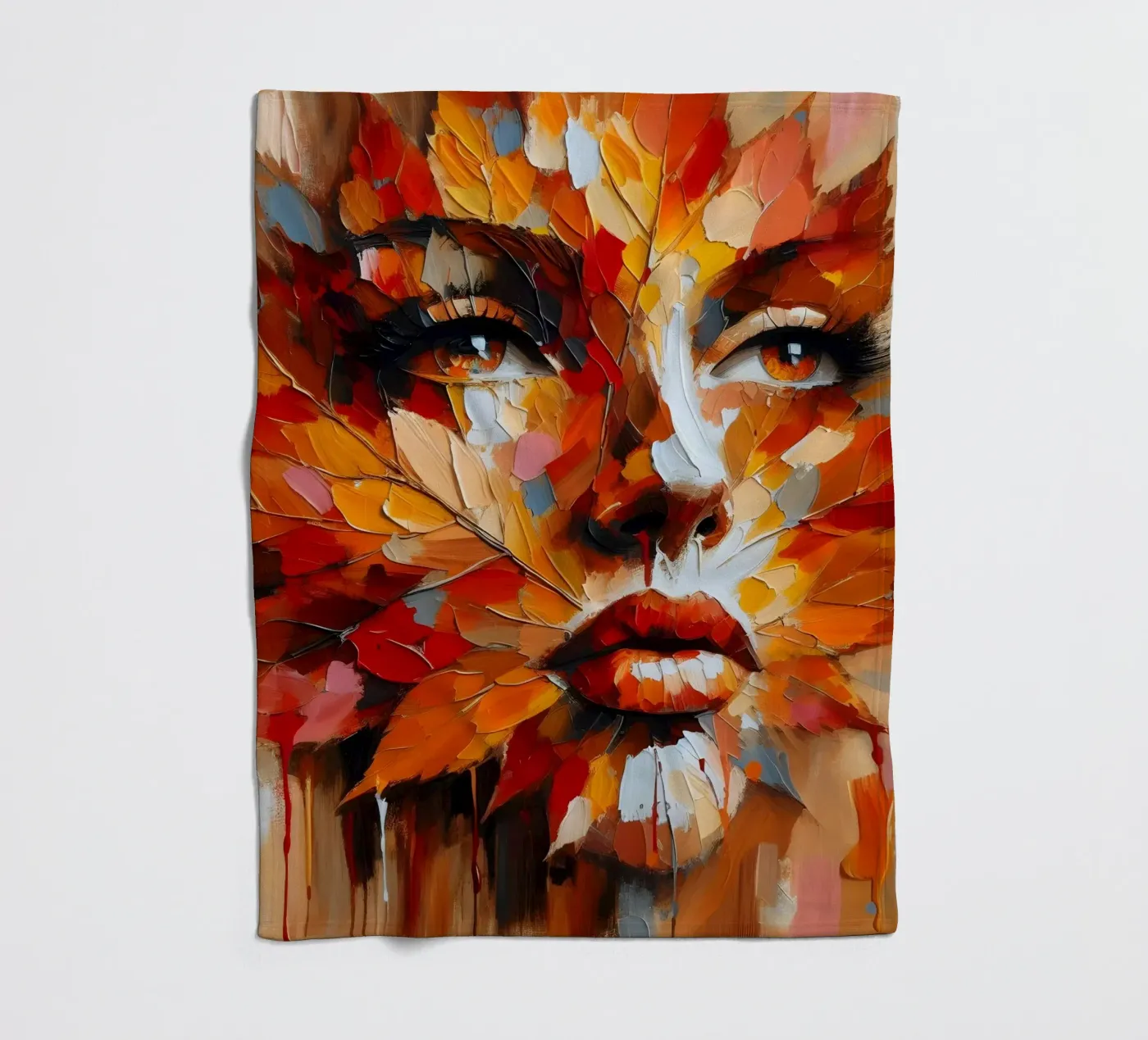 ROOTS fleecedeken van ARTOMATIC