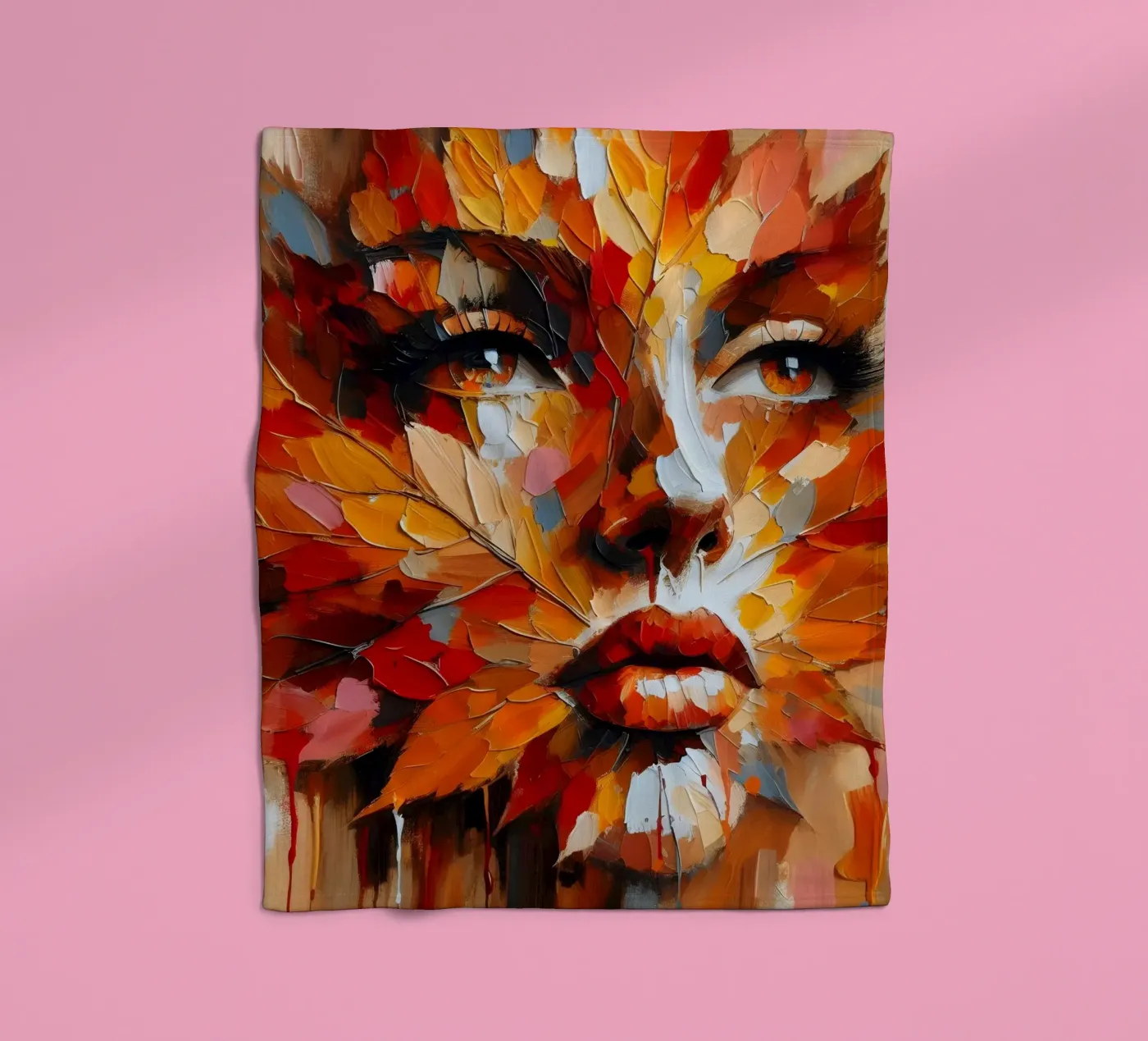 ROOTS fleecedeken van ARTOMATIC