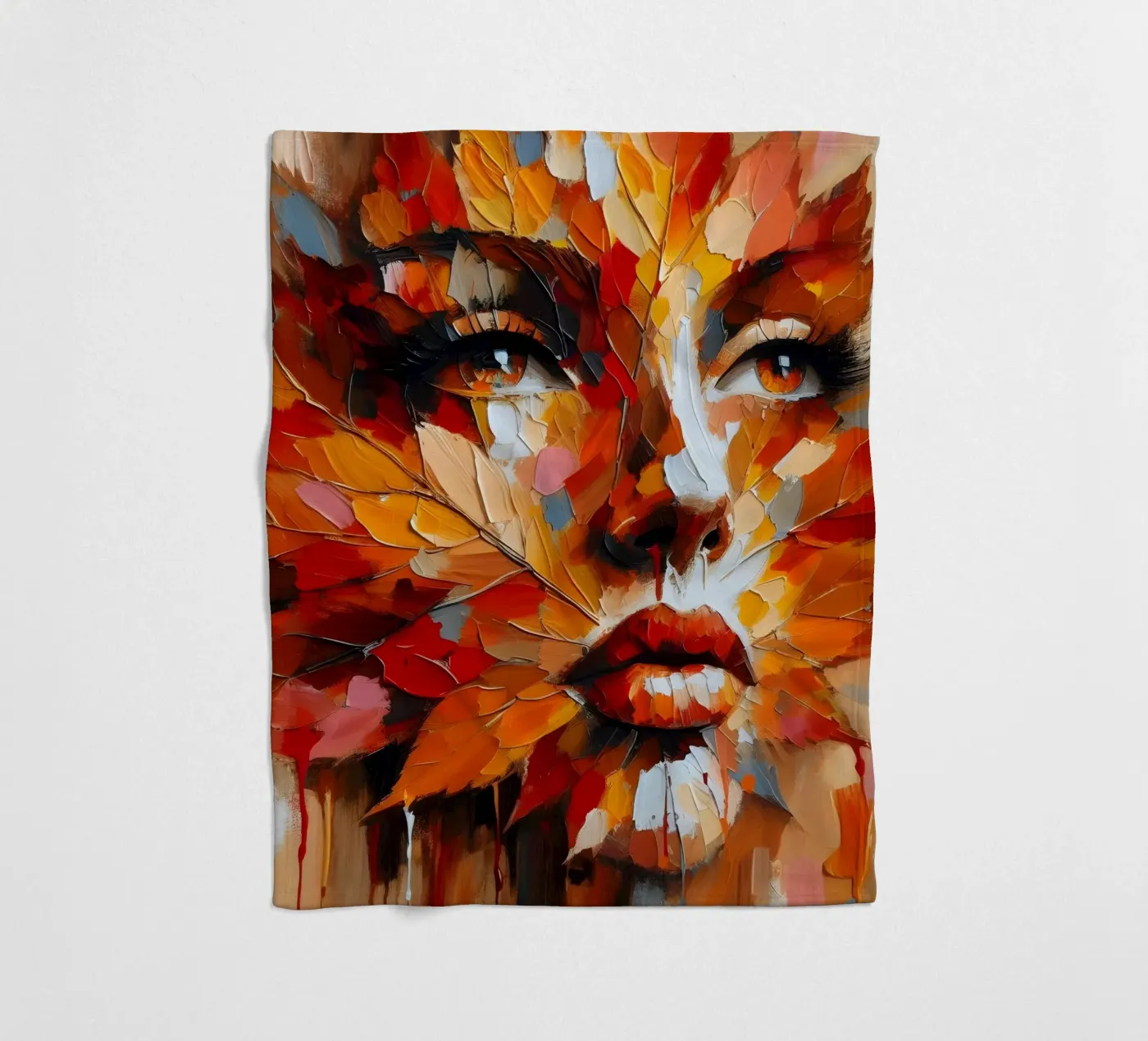 ROOTS fleecedeken van ARTOMATIC