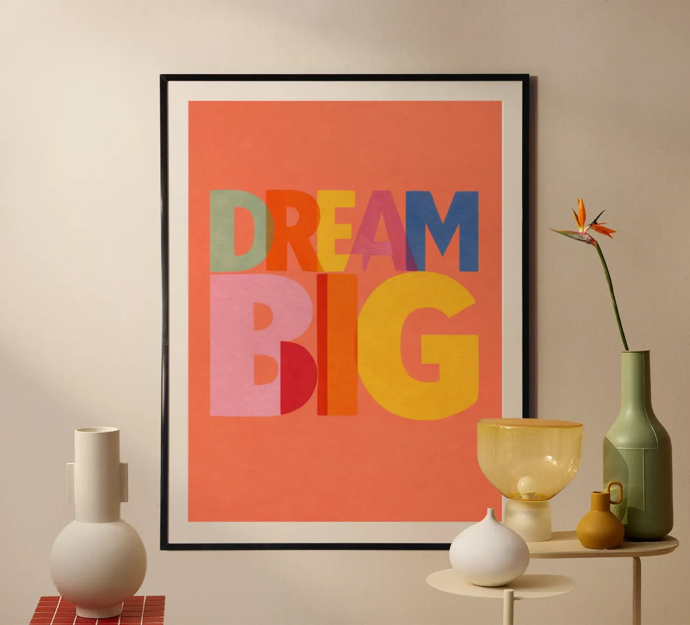 Dream Big poster by Gaite