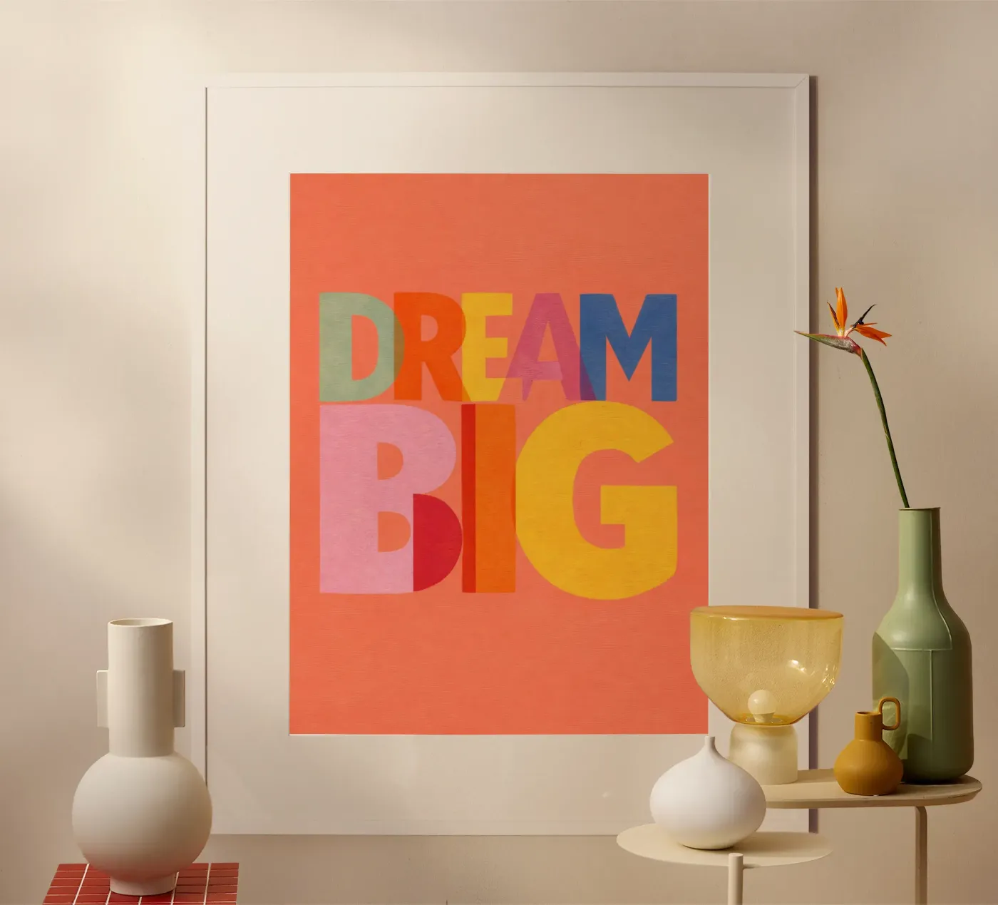 Dream Big poster by Gaite